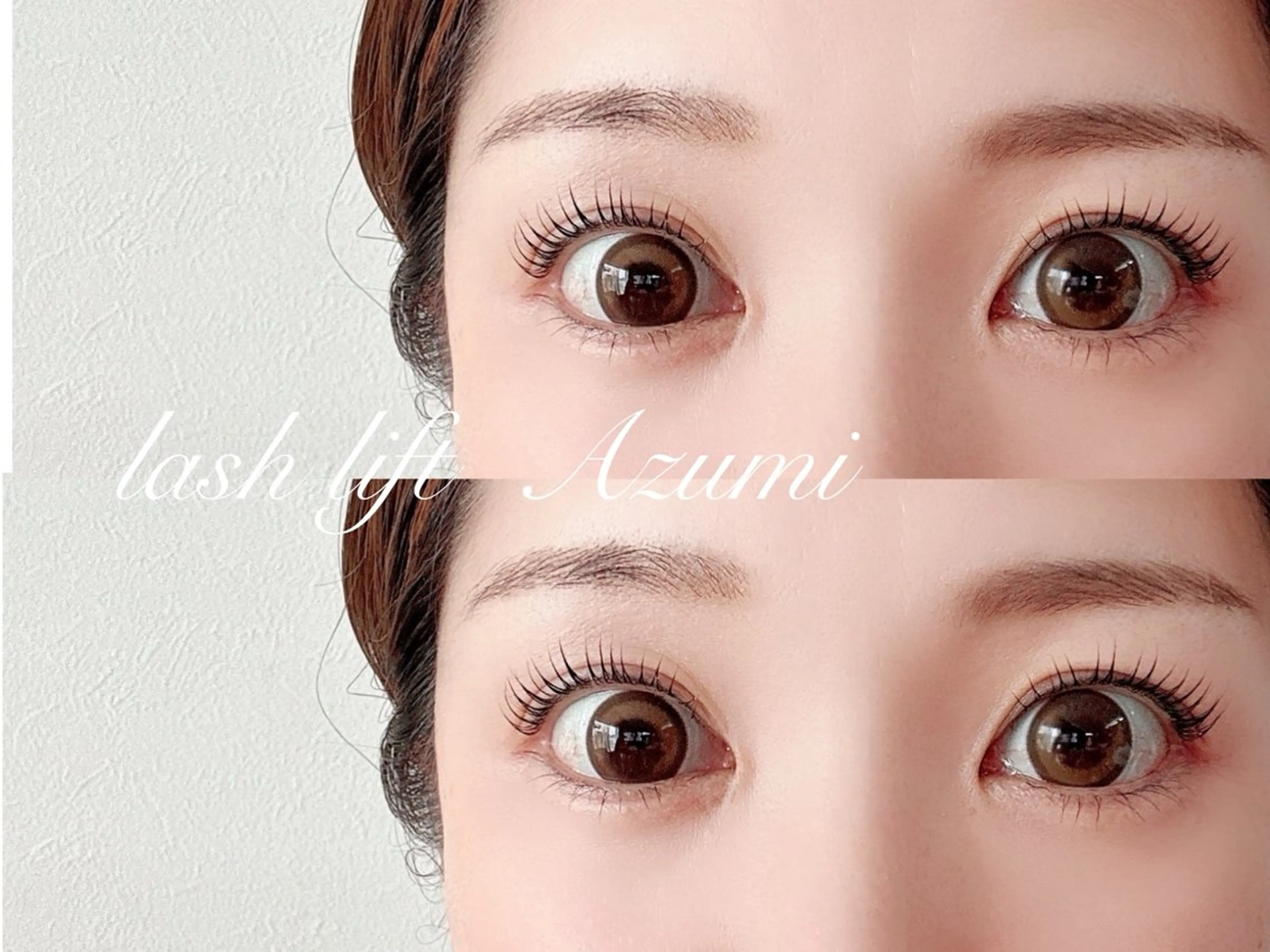 マツエク・マツパ まつげパーマ 美容室Puo-du所属・. Azumi.のマツエク・マツパデザイン