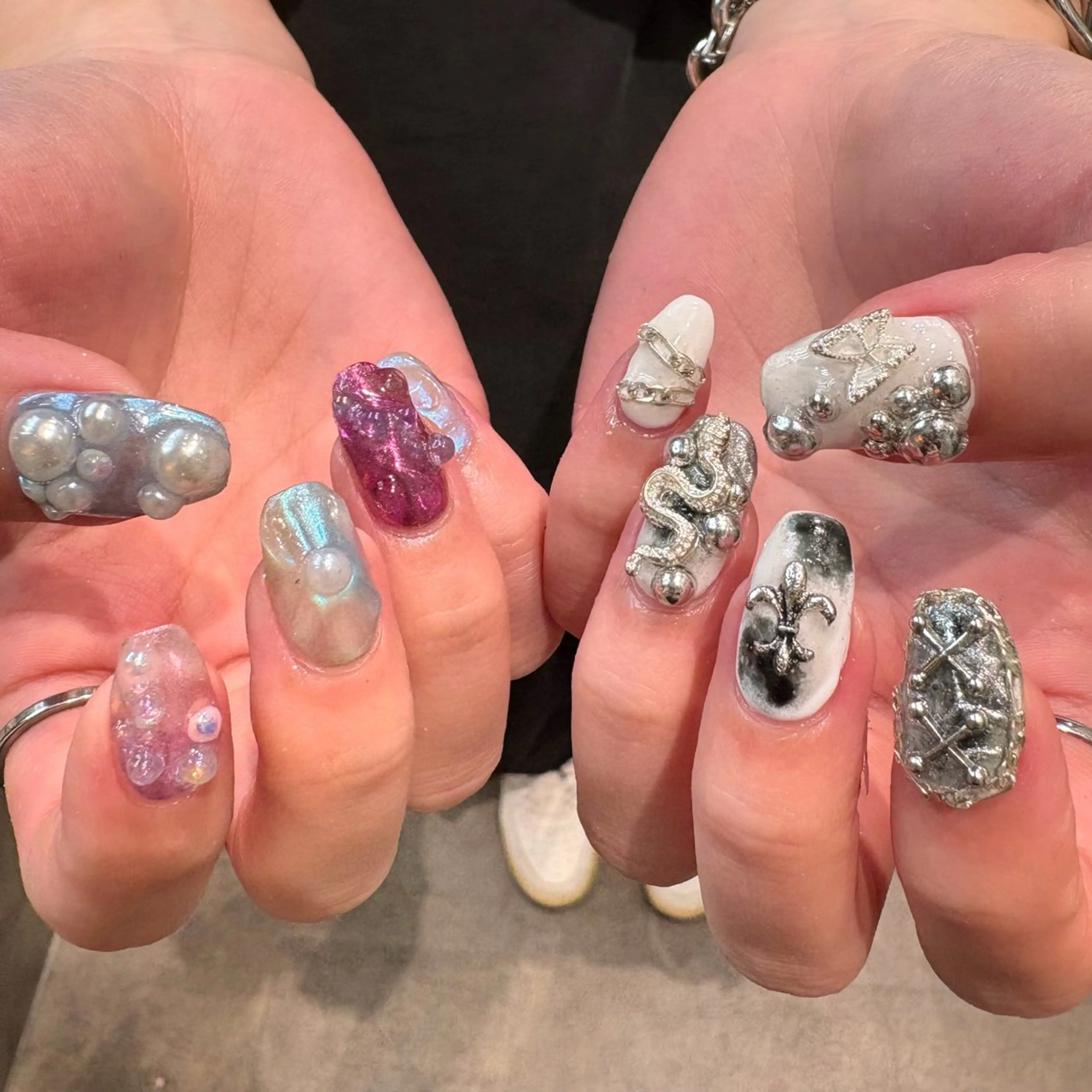 ネイル 透明感モテスタイル 💞SHIORI💞のヘアスタイル