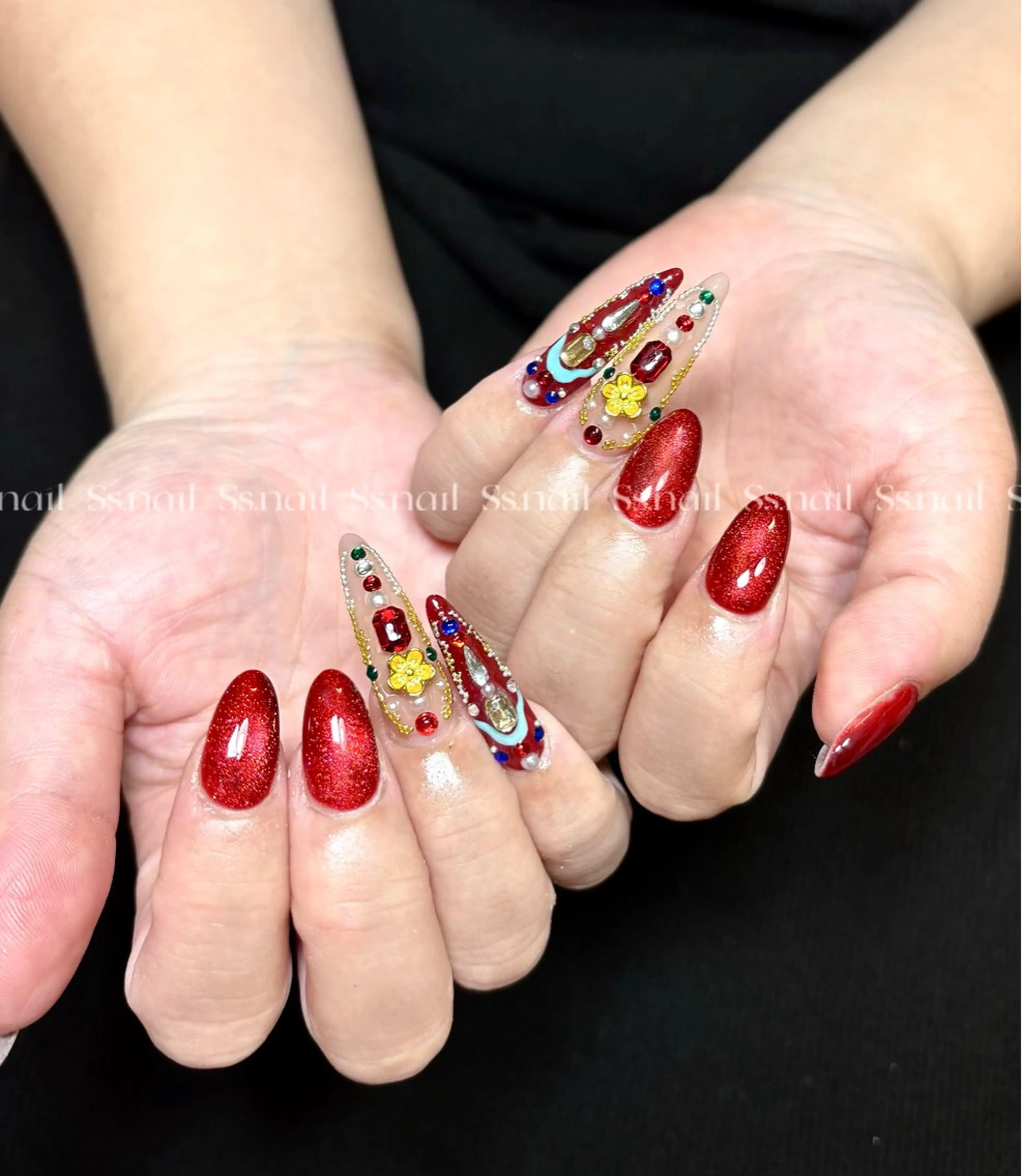 ネイル Ss.nail studio所属・Ss.nail studio🍒のネイルデザイン