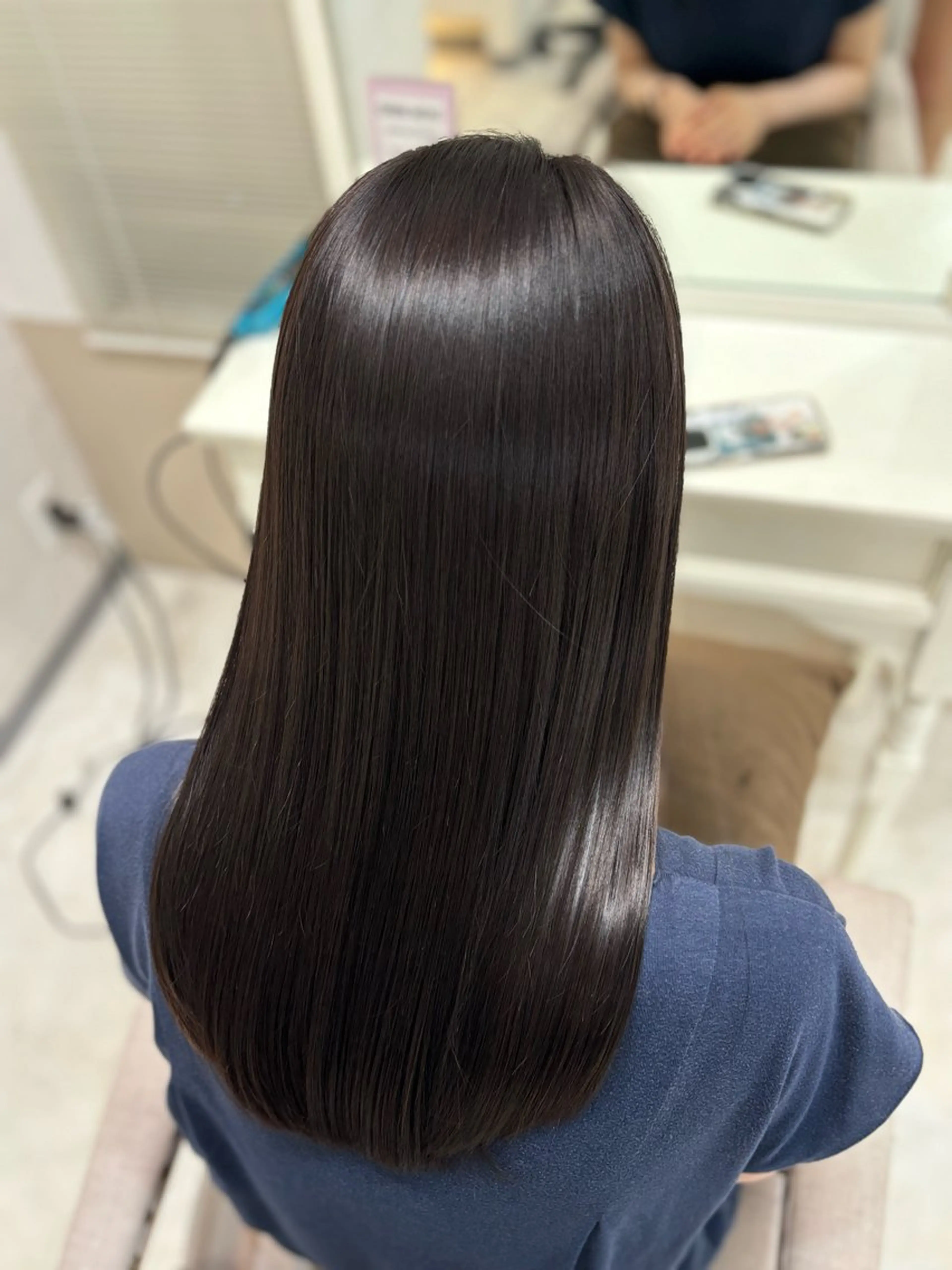 ロング カラー 巻ける縮毛矯正 Sachi🐰のヘアスタイル