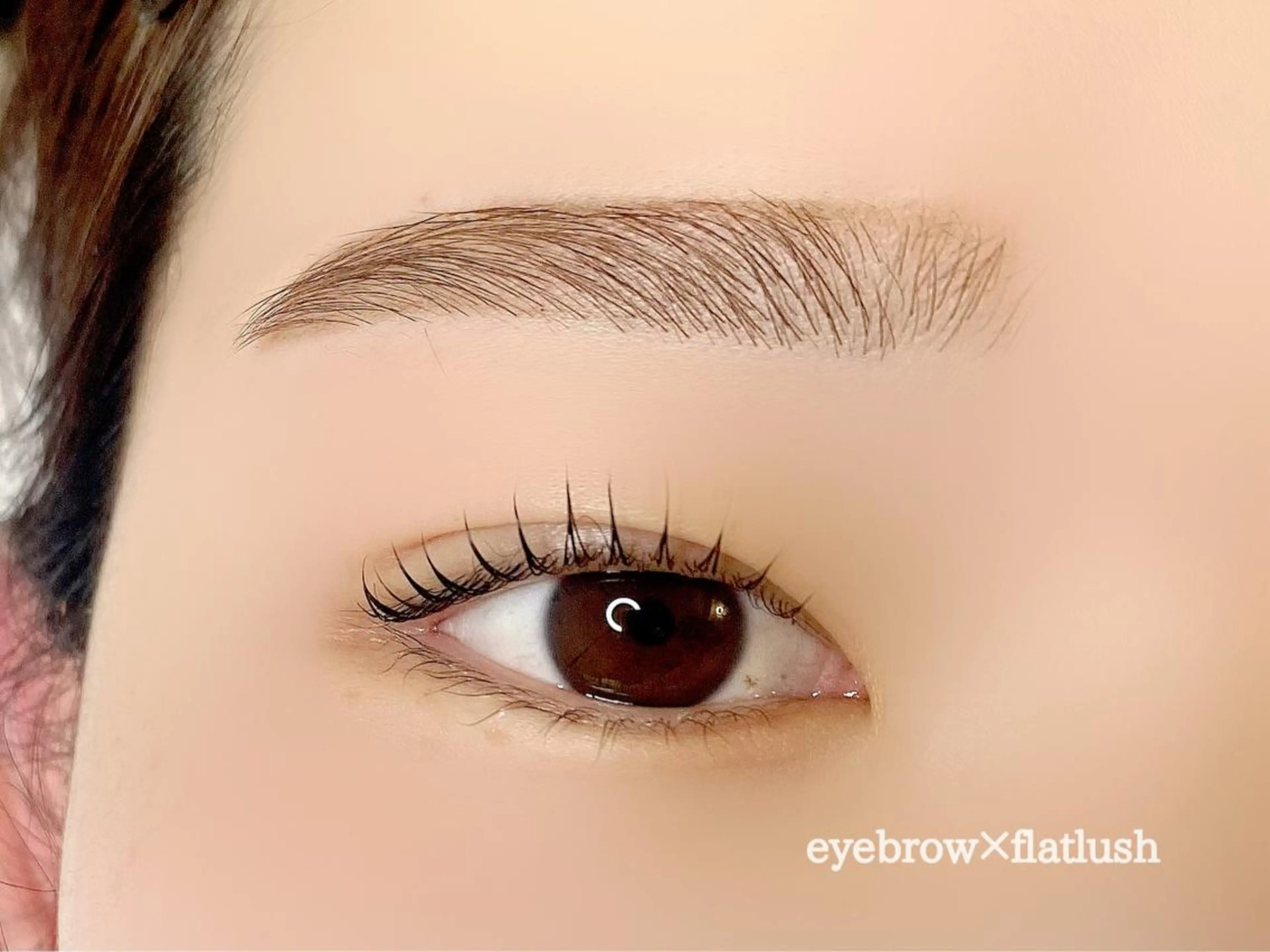 【当店人気set✨】まつ毛パーマ➕アイブロウデザインワックス👀🌱の写真