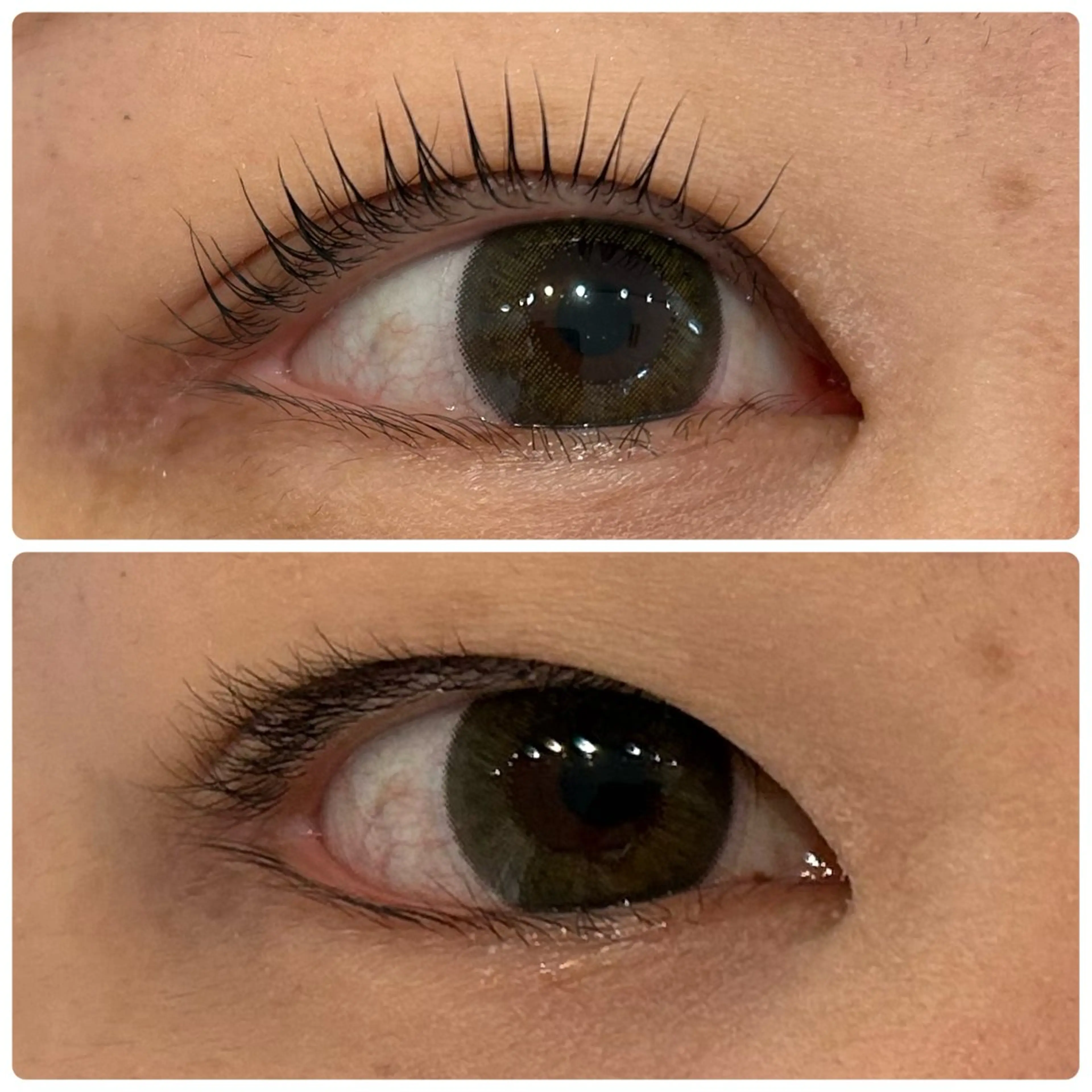 マツエク・マツパ パリジェンヌラッシュリフト 一重×まつ毛パーマ ena. nozomiのマツエク・マツパデザイン