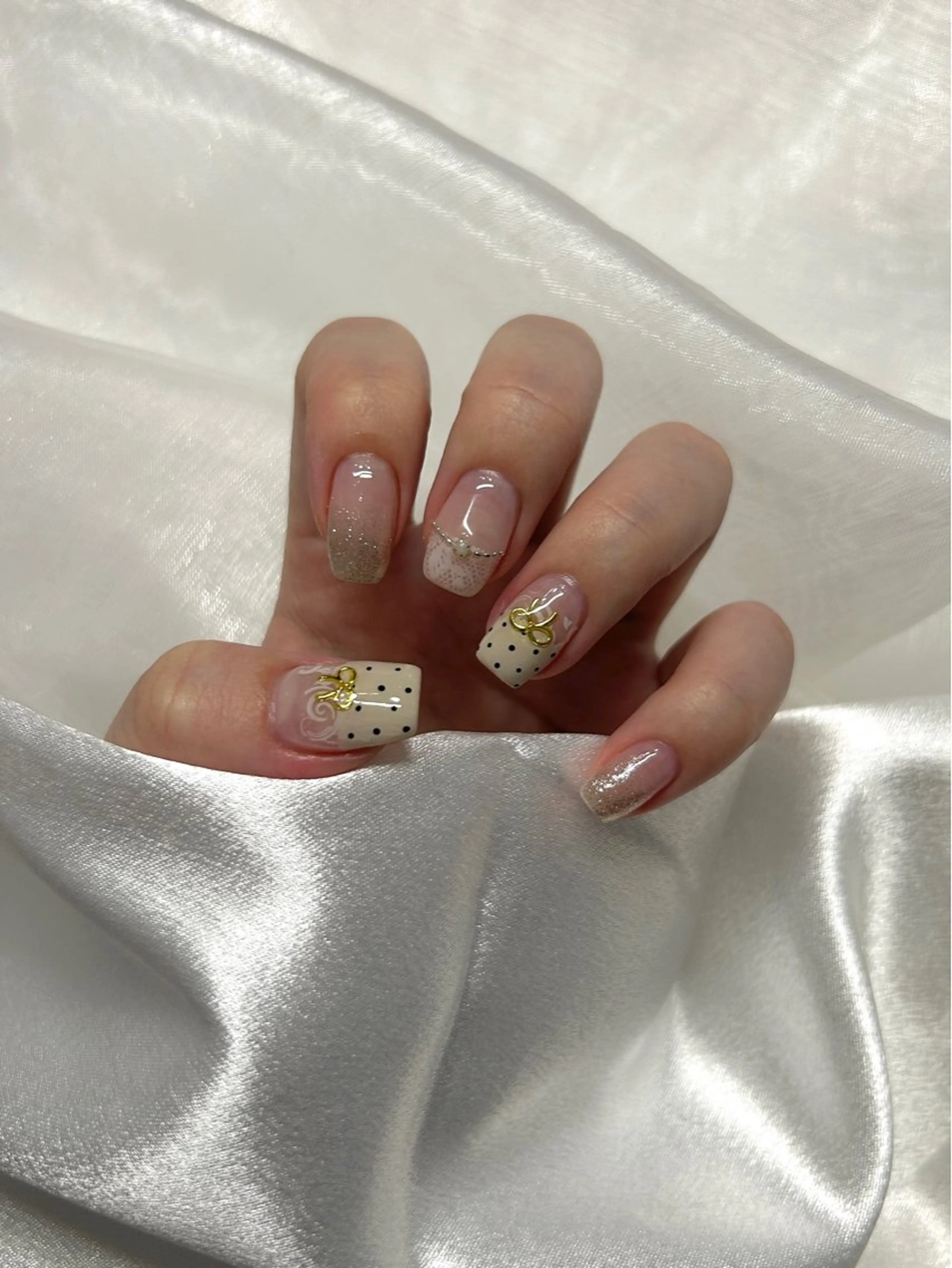 ネイル オフィスネイル シンプルネイル ハンドネイル nail salon　coco no ne所属・coco no ne KANNAのネイルデザイン