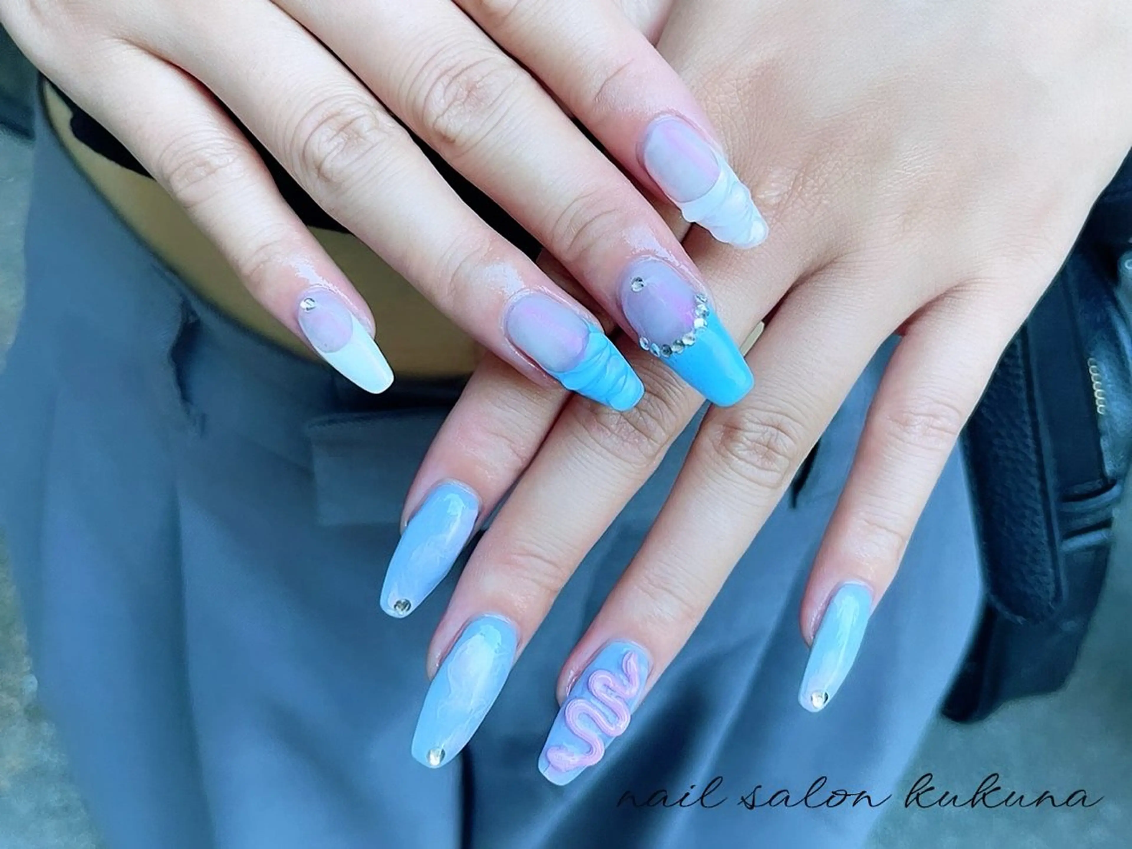 ネイル 持ち込み nail salon kukuna所属・nail salon 心斎橋アメ村のネイルデザイン