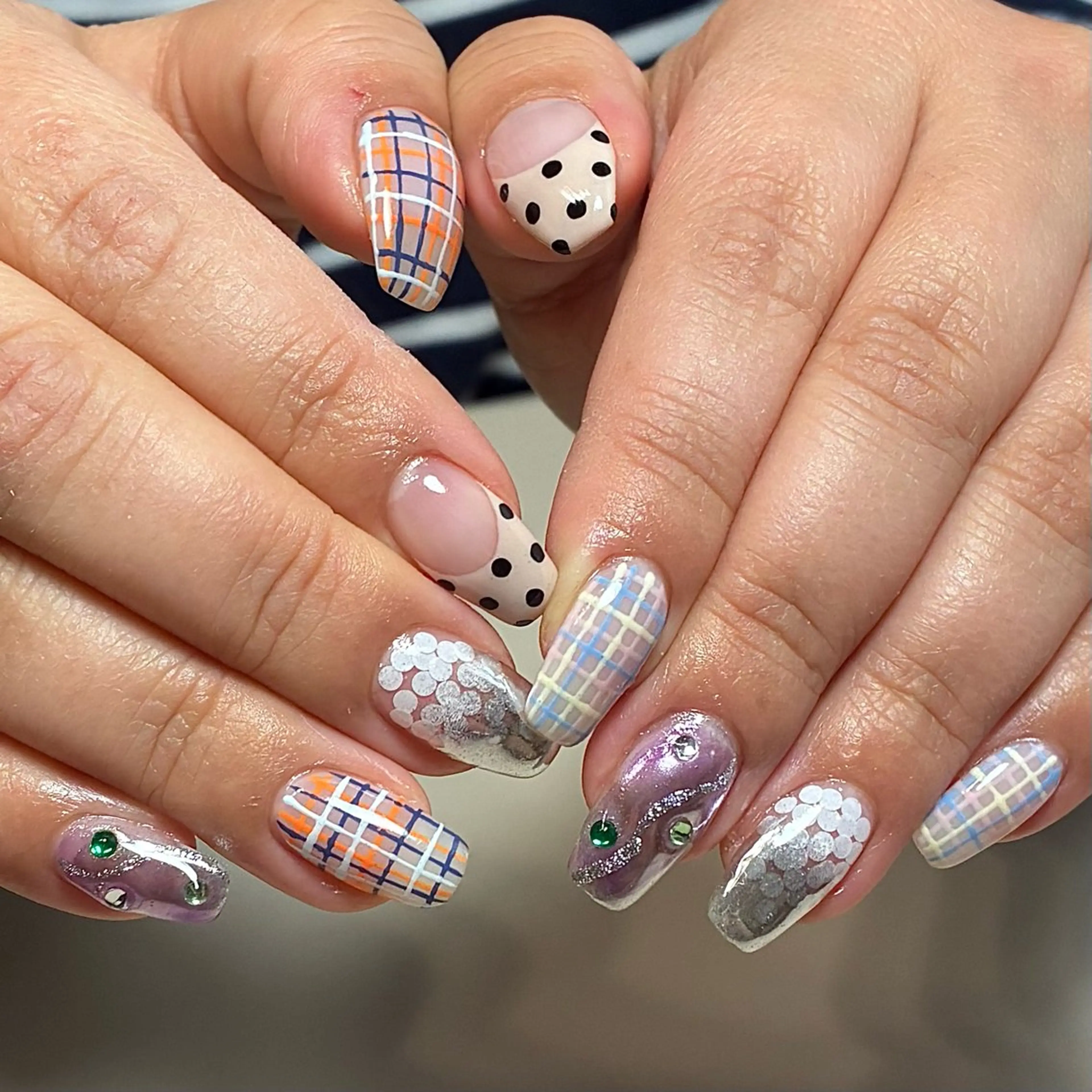 ネイル ハンドネイル nail salon Lipine 新守山のネイルデザイン