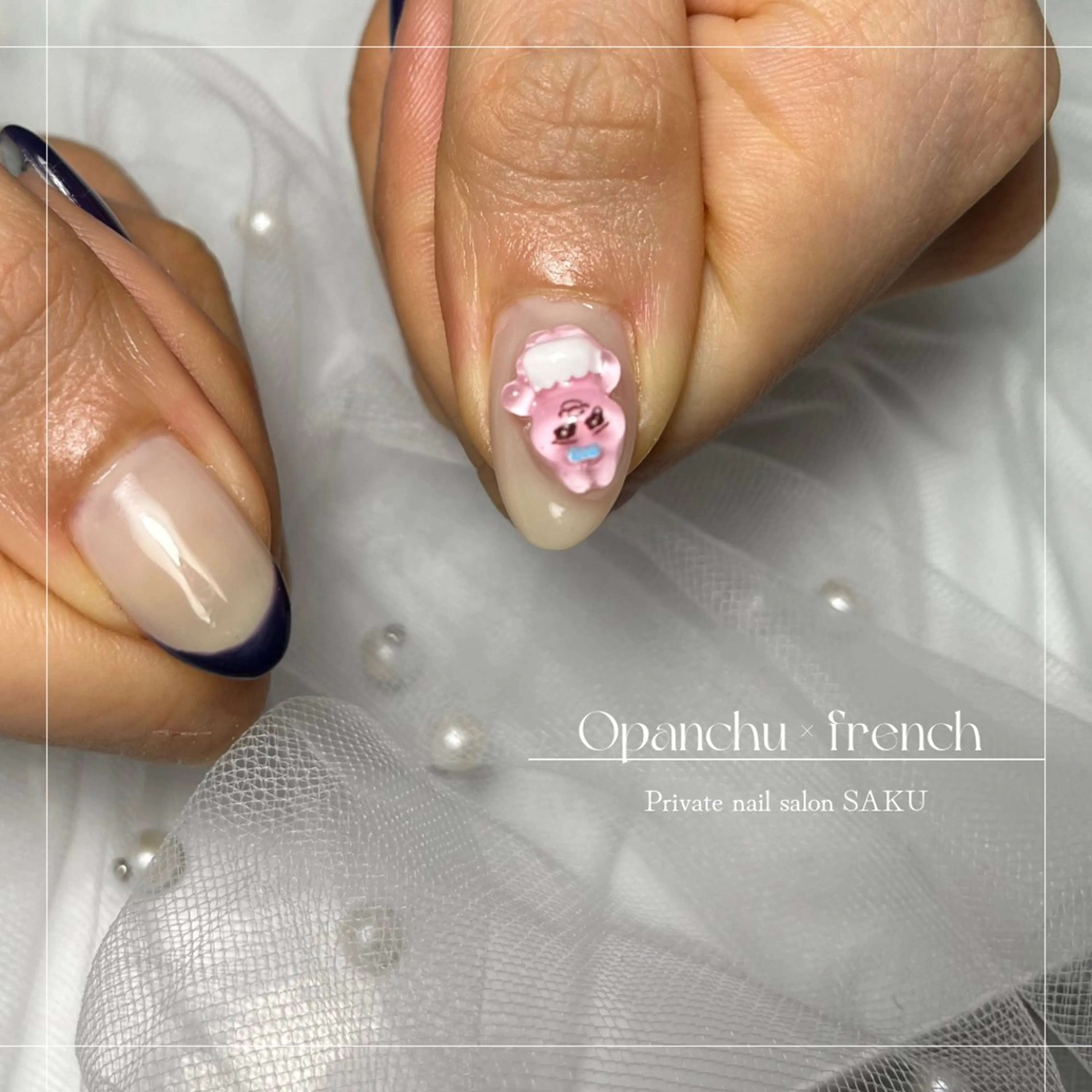 ネイル ハンドネイル SAKU  nail[サクネイル]所属・SAKU nail 作島茜のネイルデザイン