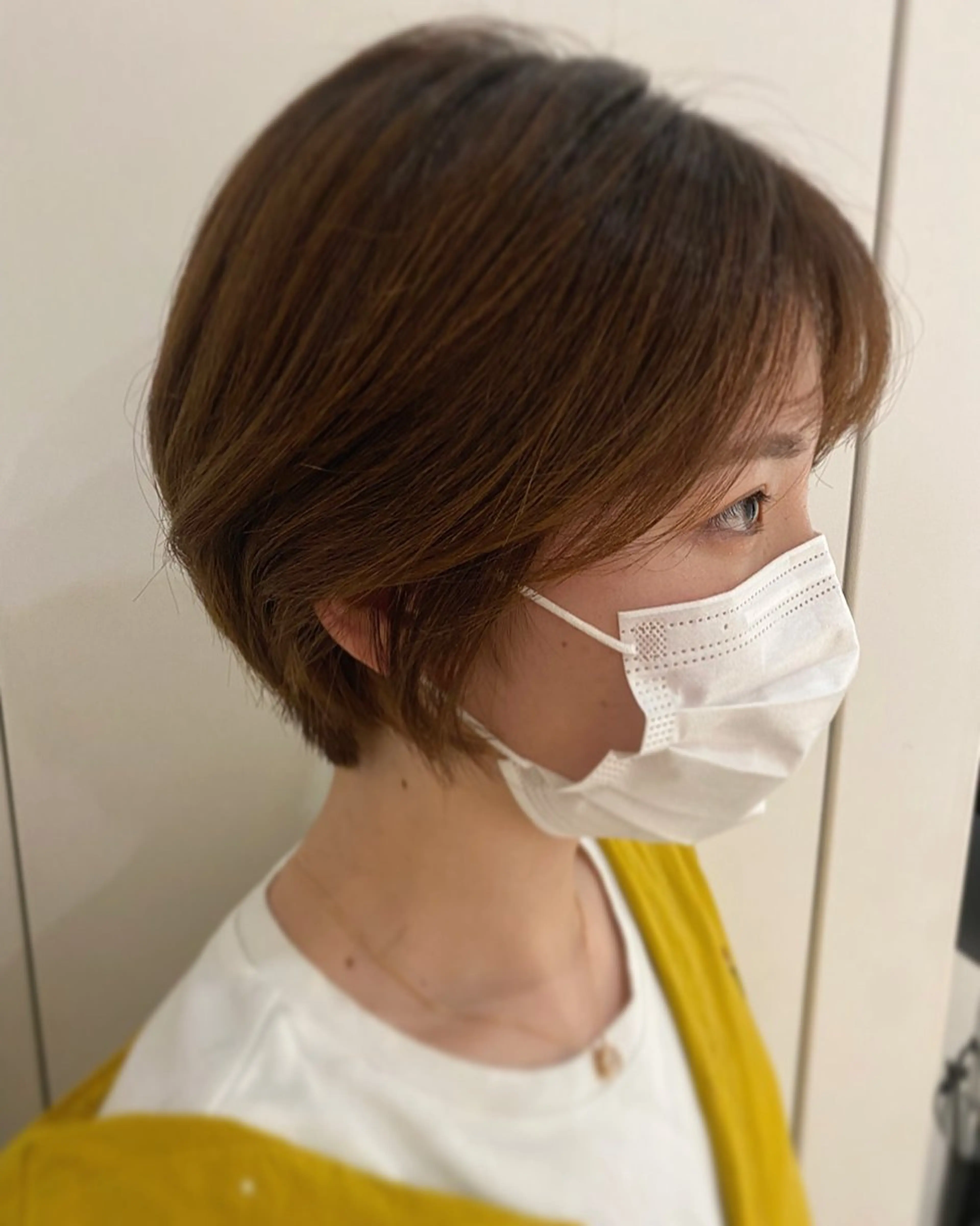 ショート ショートヘア カット ヘアカラー トリートメント GINZARay2 風本朱里🐥のヘアスタイル