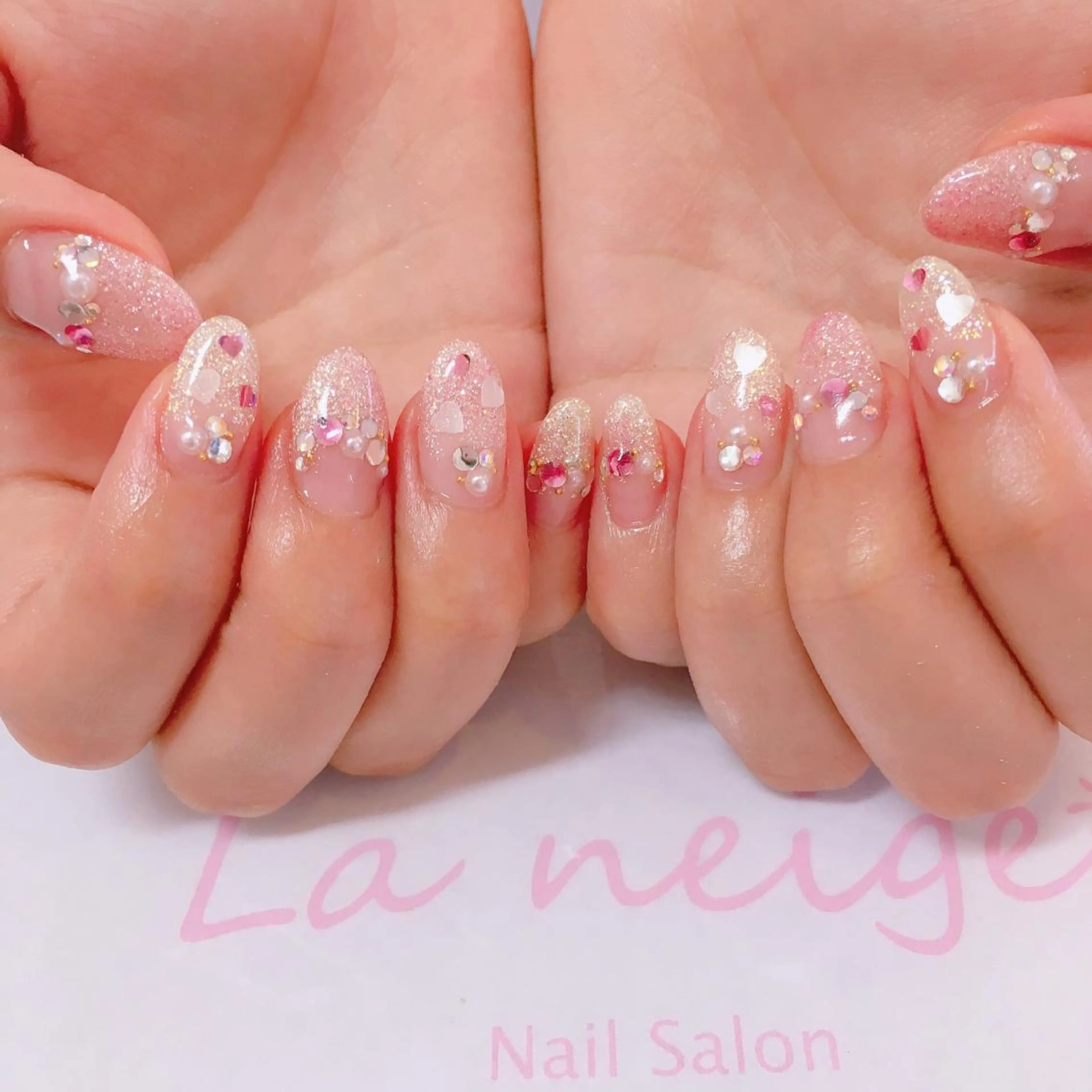 ネイル La neige* yuki 🥯🍑のネイルデザイン