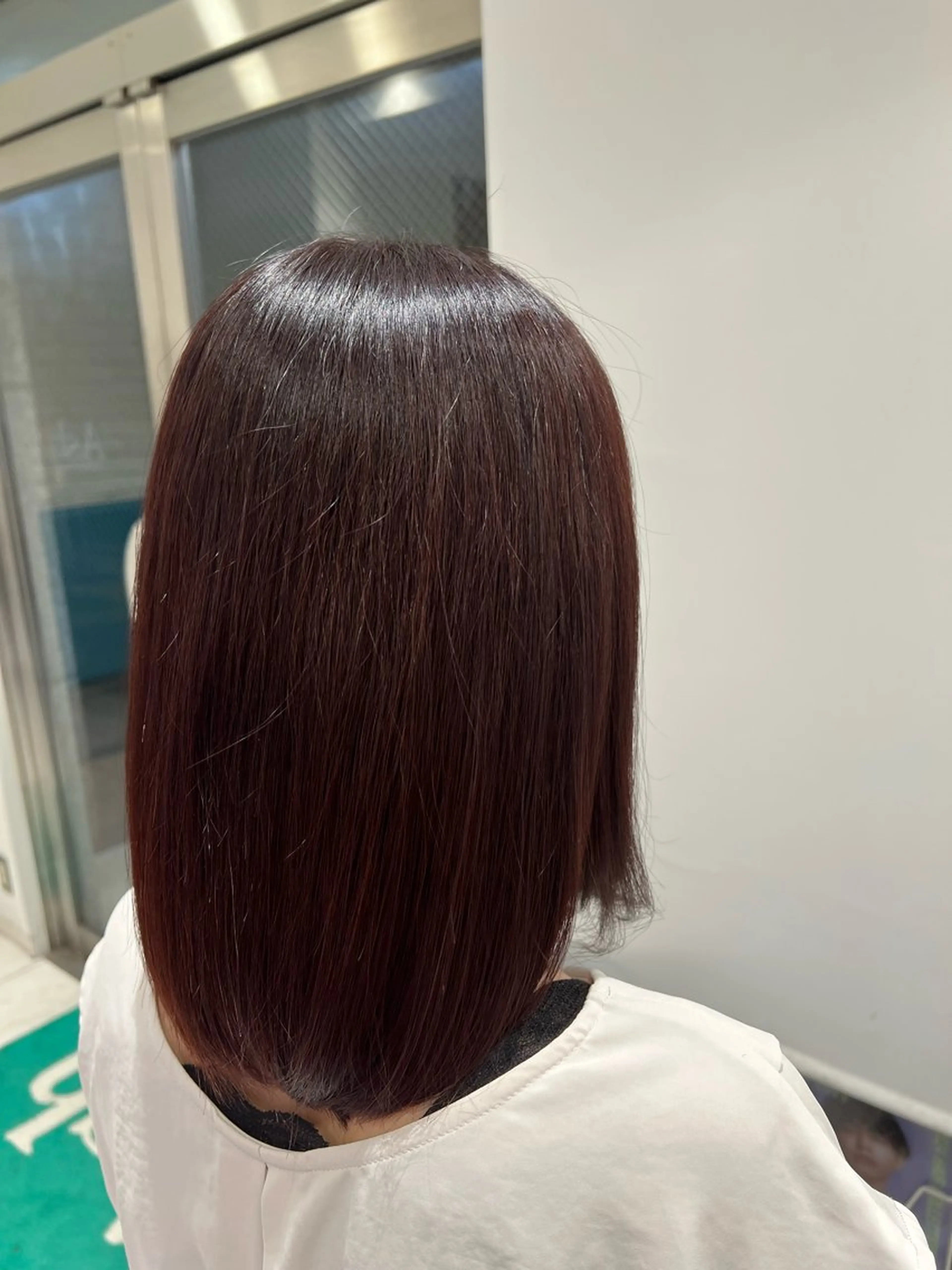 ミディアム 🇰🇷韓国レイヤー 艶カラー／田川佑紀のヘアスタイル