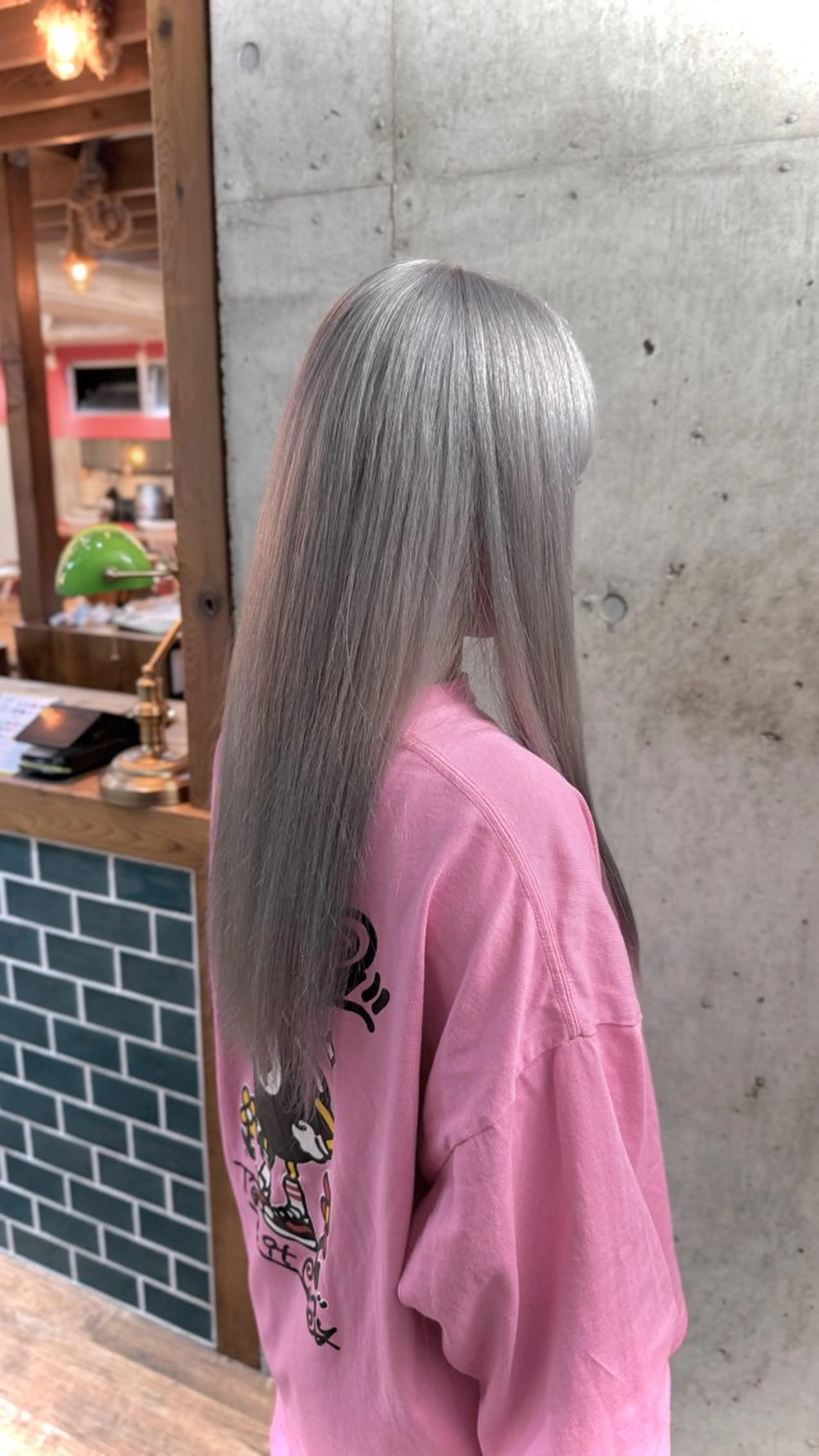 ロング カラー ヘアアレンジ ヘアカラー 🫧似合わせ/透明感 カラー🫧 ハルヒのヘアスタイル