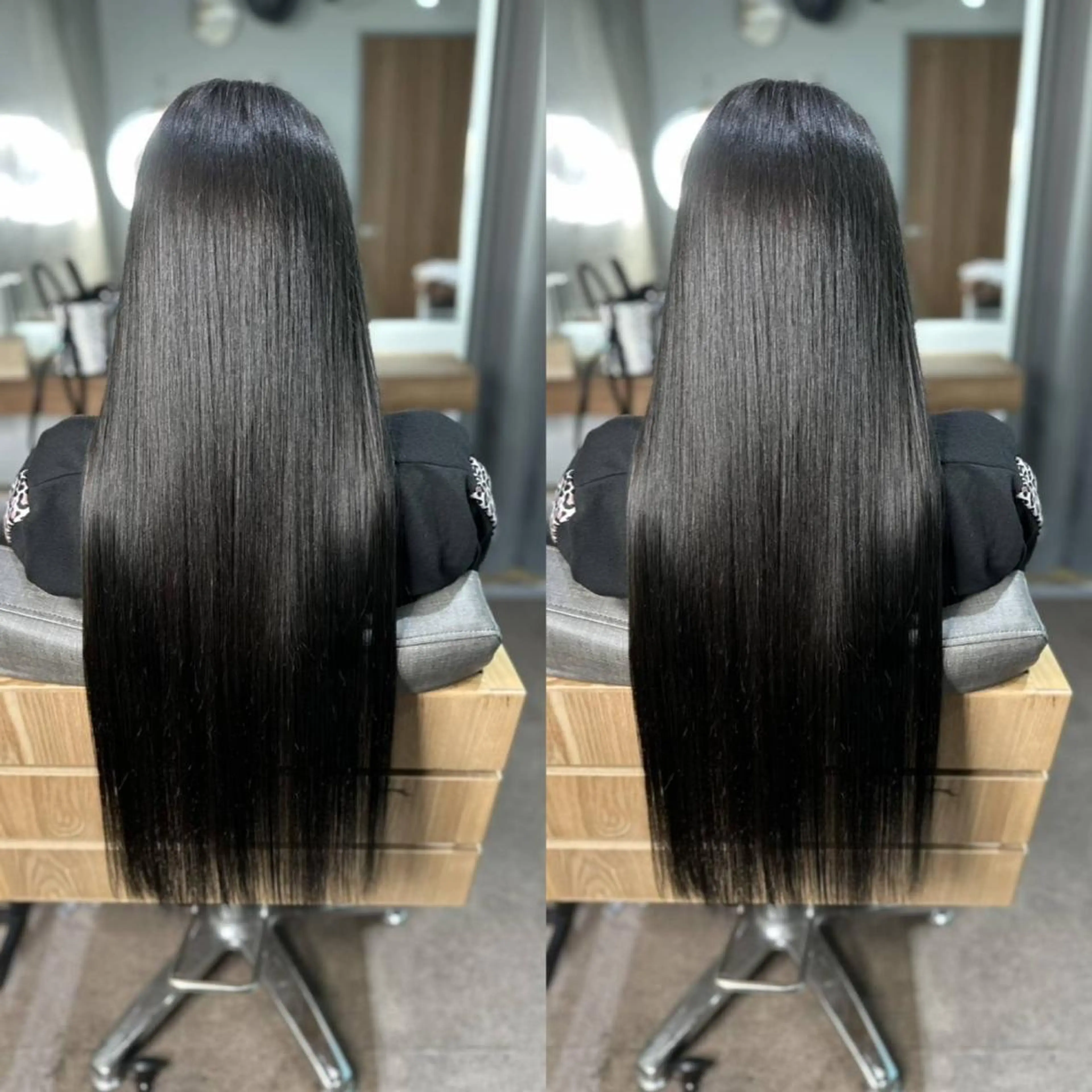 学生様向け 黒染めカラーの写真