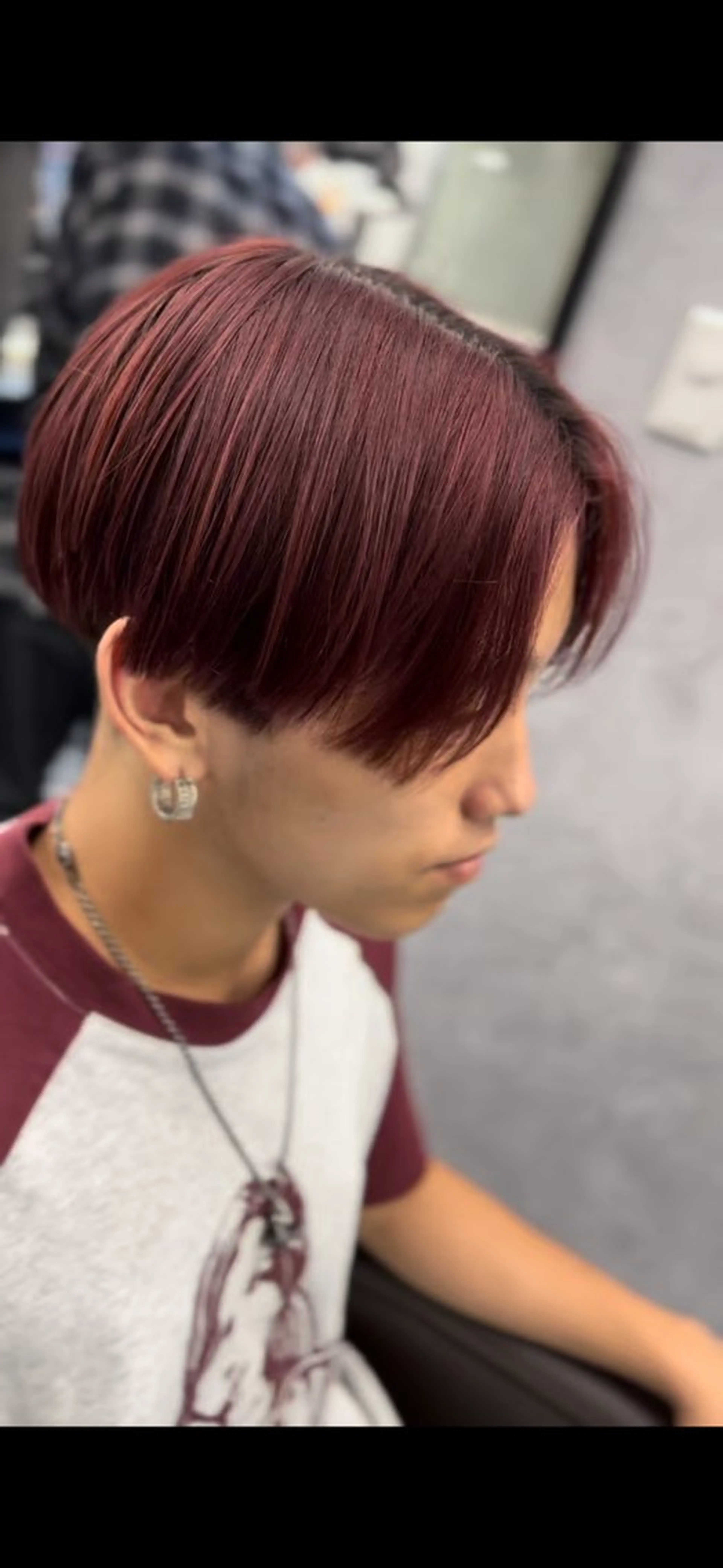 ミディアム 新宿メンズショート 💈細田 結人のヘアスタイル