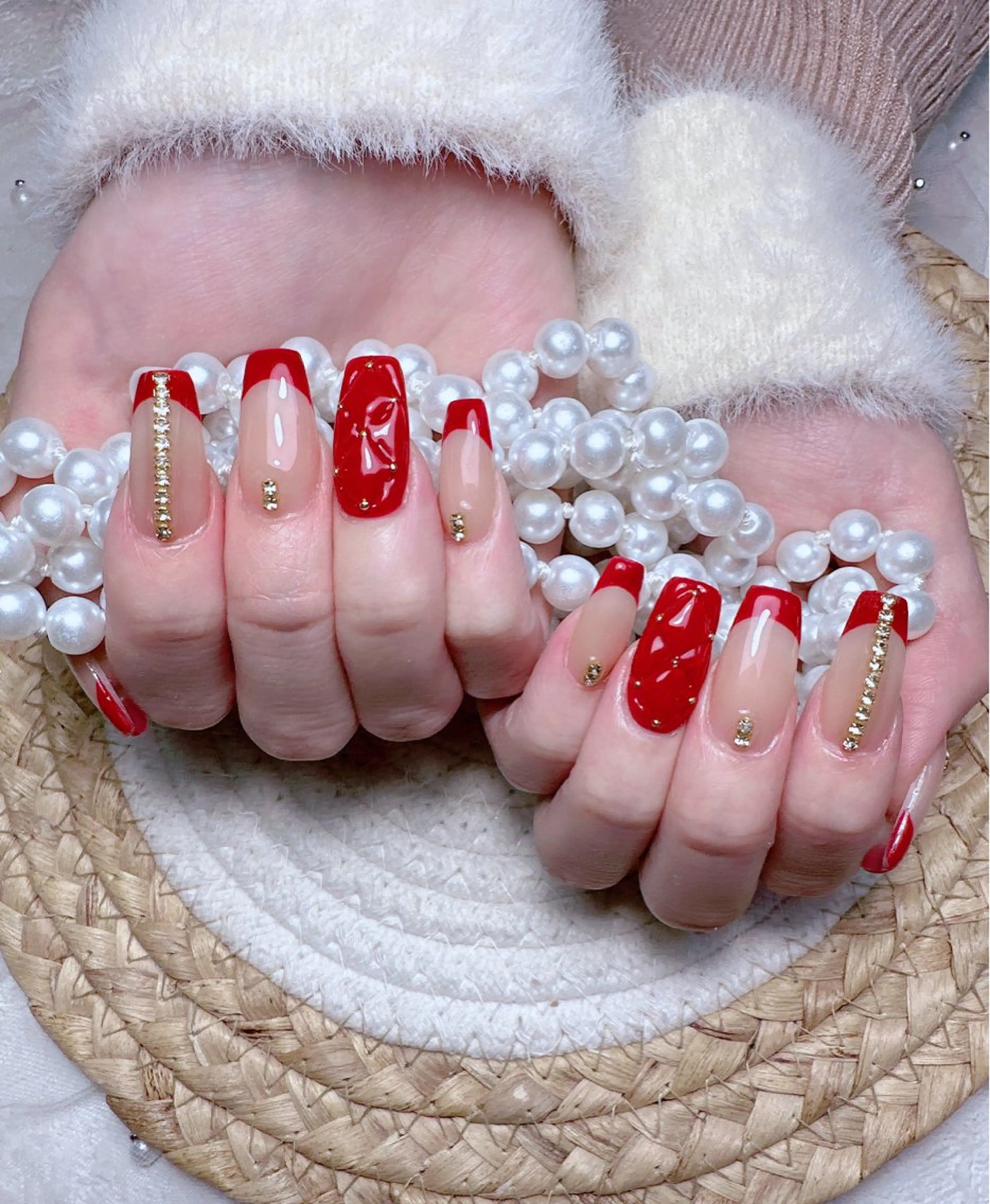 ネイル M🌷nail 長さだし専門店のネイルデザイン