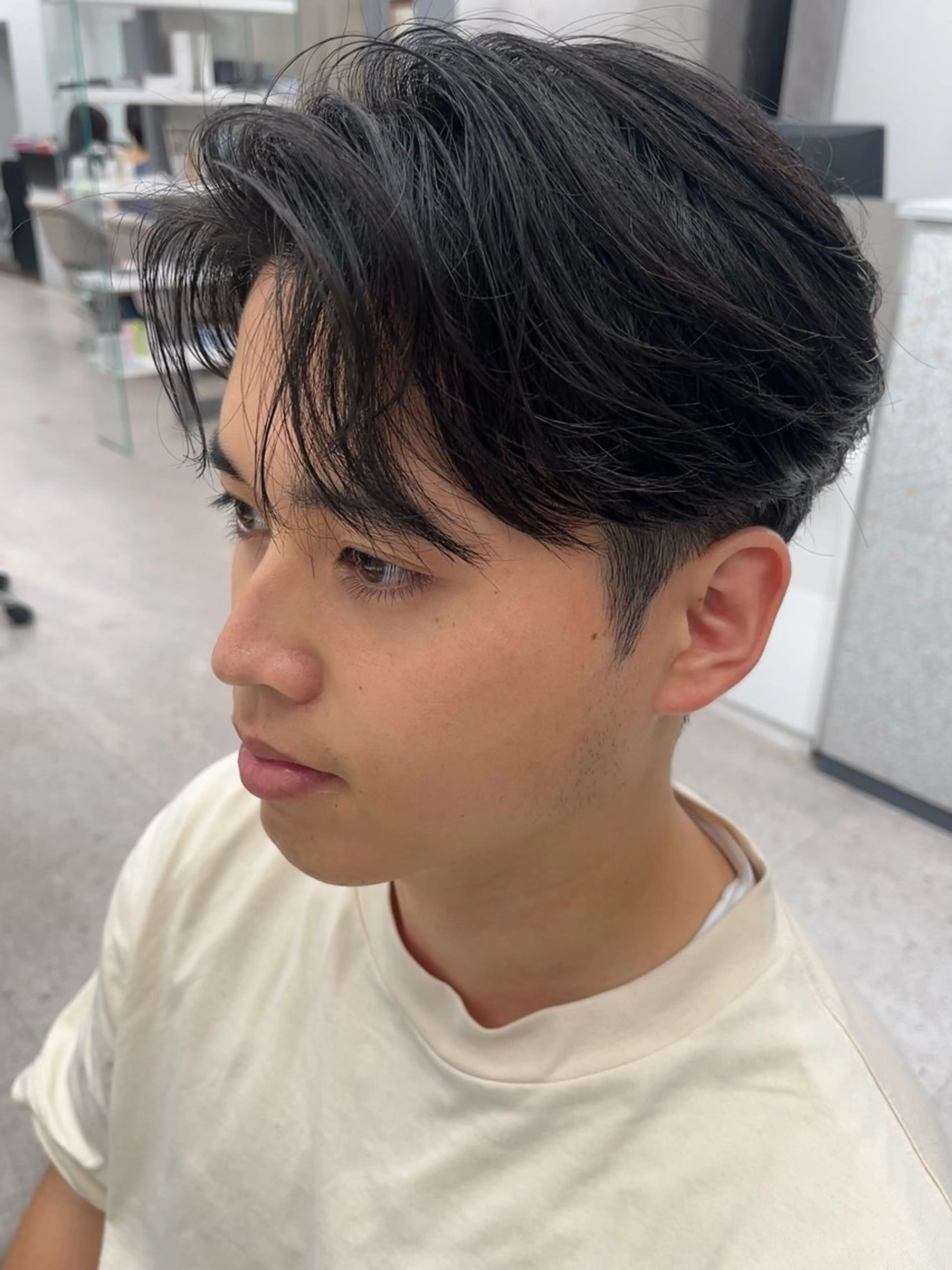 メンズ カット 🍐シャドウパーマ メンズ特化/守岡🍐のヘアスタイル