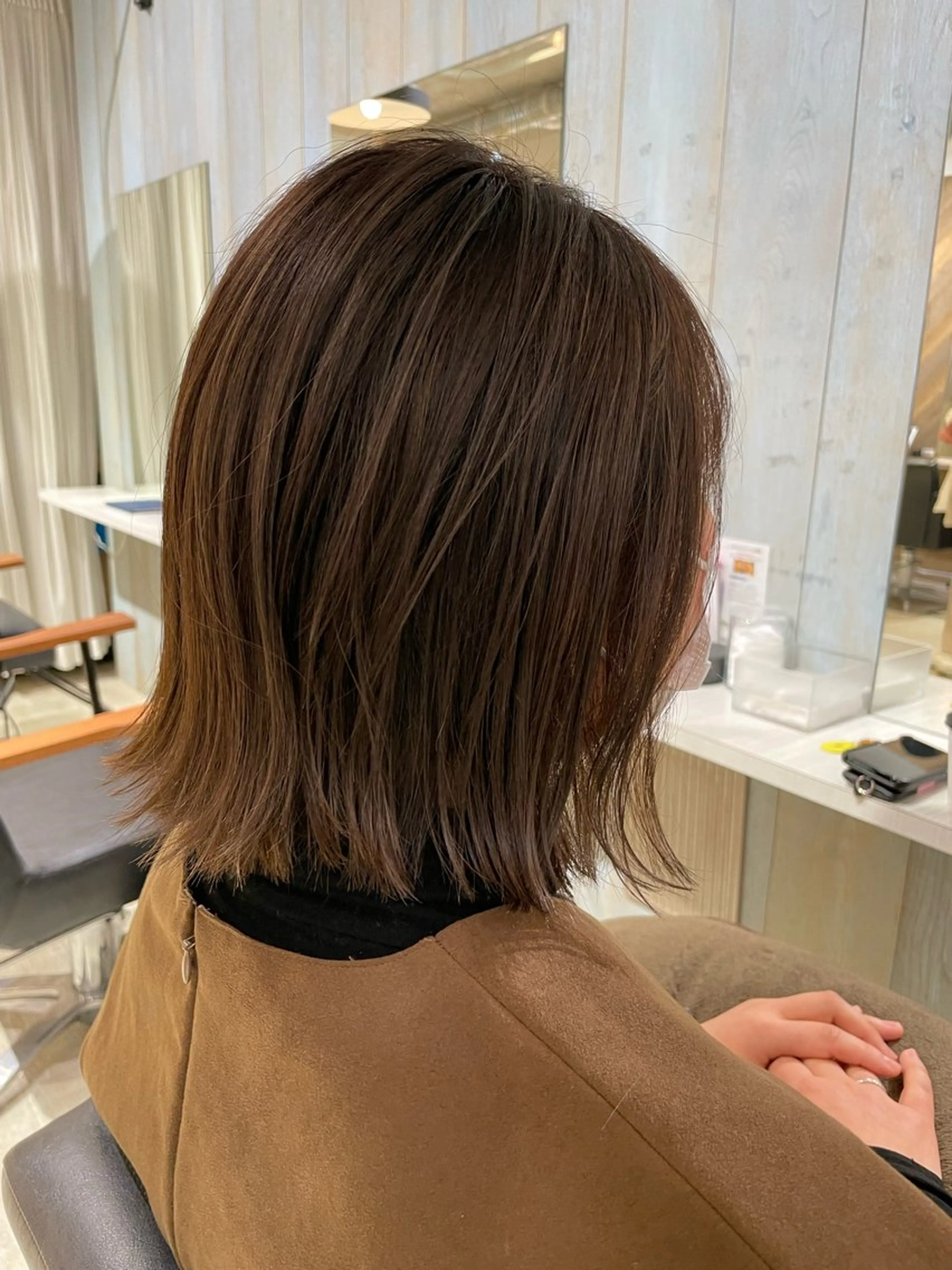 ショート カラー 【ボブ/縮毛矯正 /髪質改善】motoのヘアスタイル