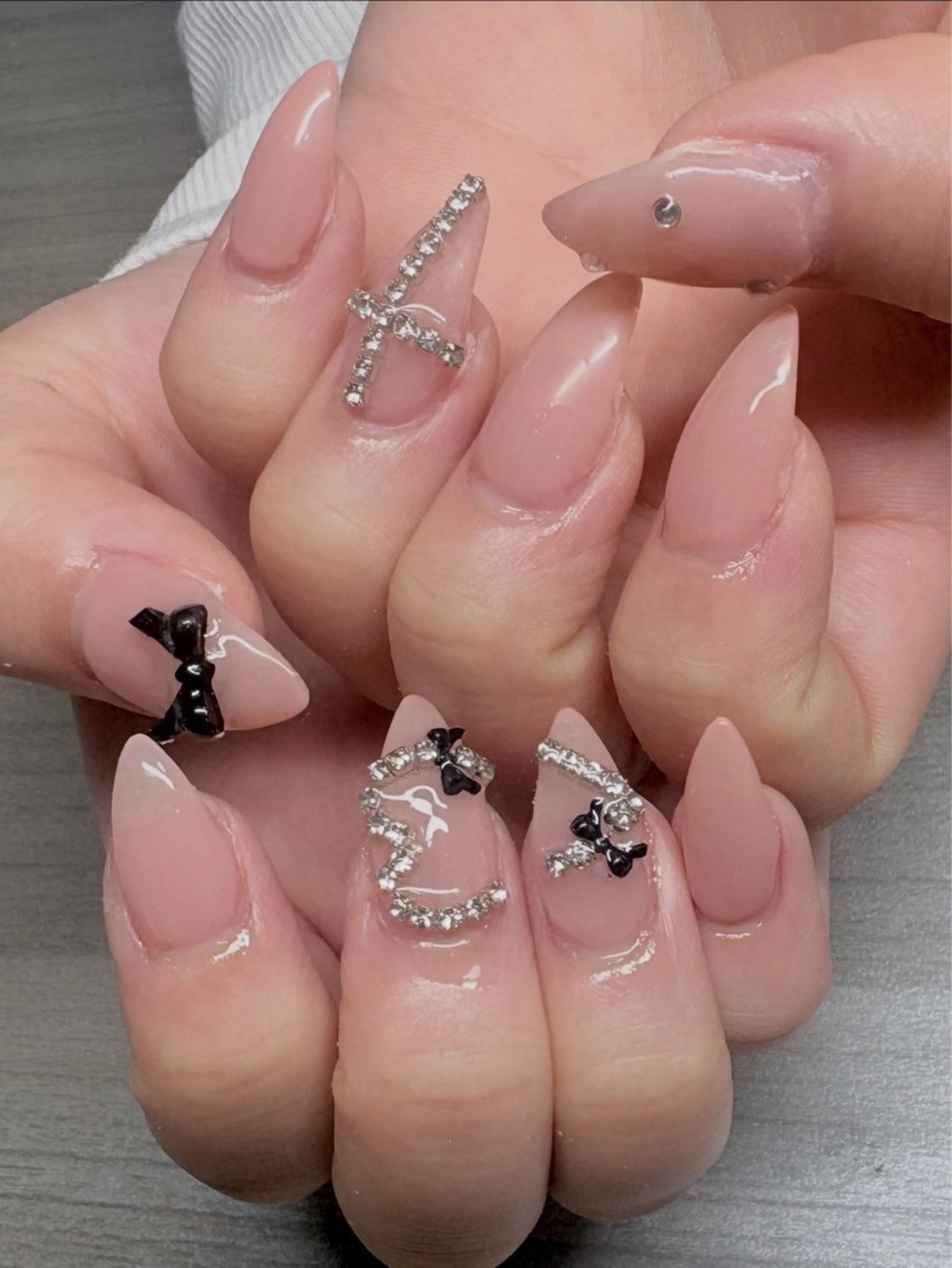 ネイル ハンドネイル MiMi所属・ヘアセット/ネイル/ メラニンケア/えりかのネイルデザイン