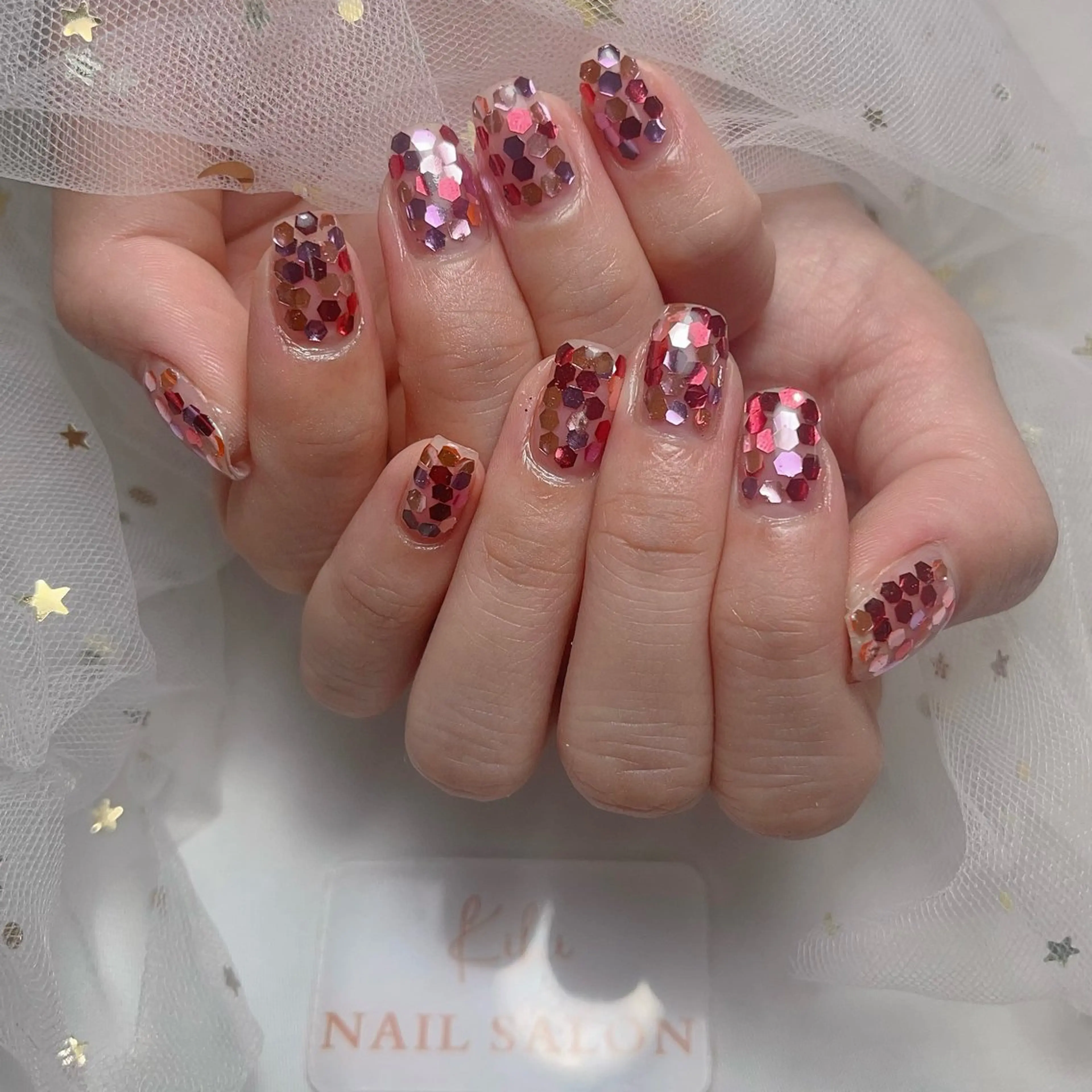 ネイル アートネイル フレンチネイル ジェルネイル グラデーション 韓国ネイル ハンドネイル ハンドケア さくら💮💮 【オフ無料】のネイルデザイン