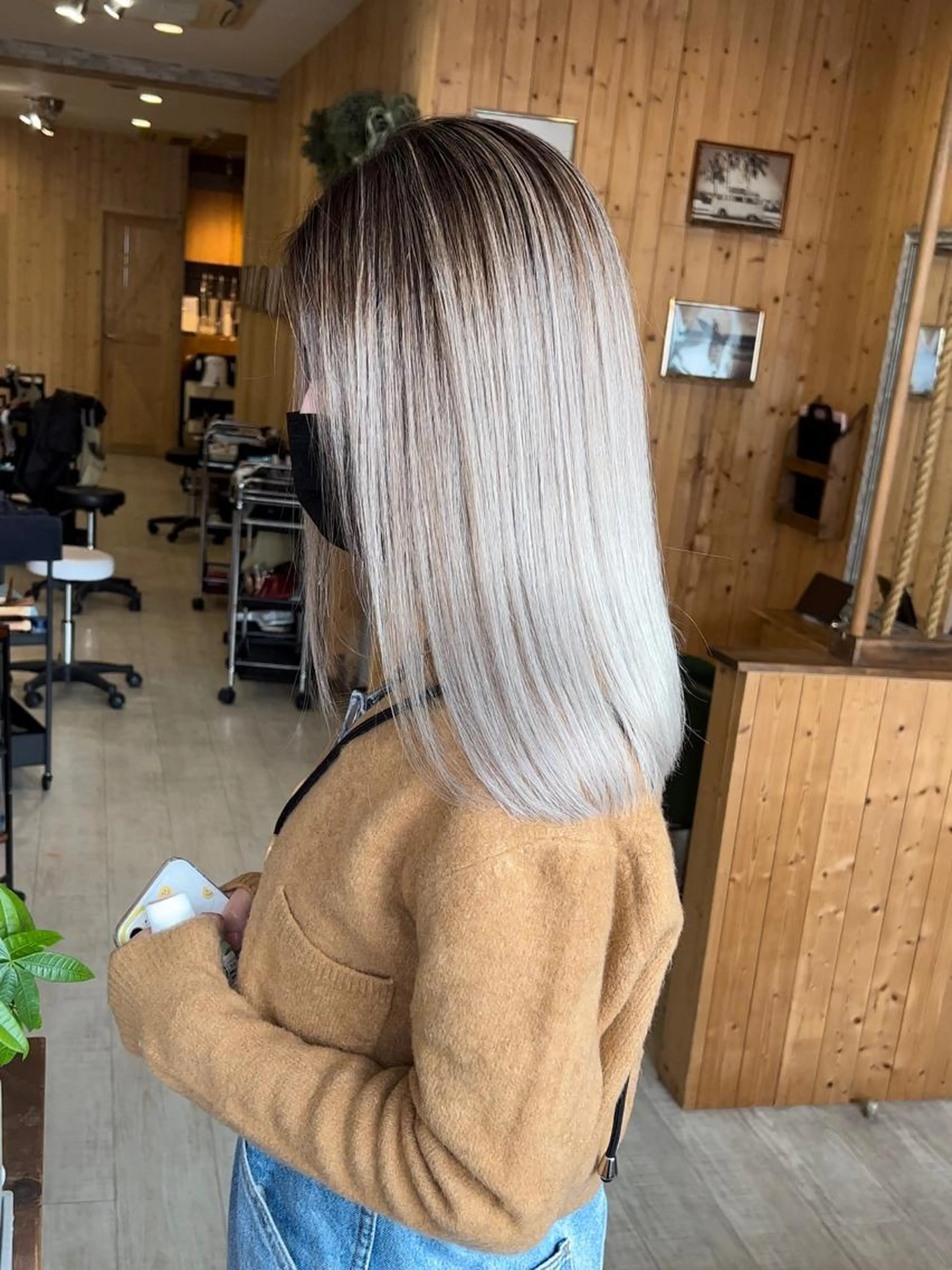 カット＋ケアブリーチバレイヤージュカラー￥24200 [千葉/都賀]の写真