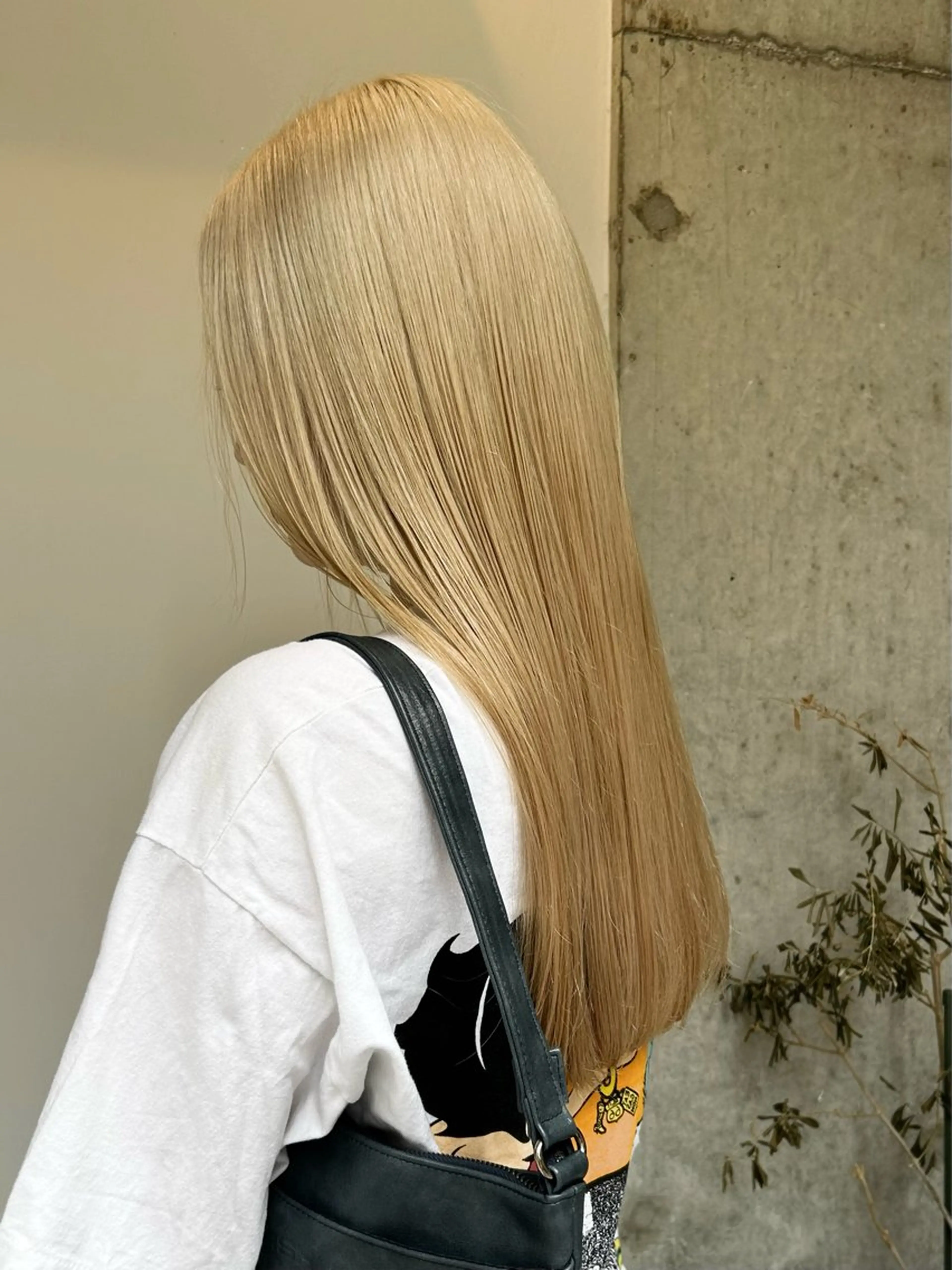 ロング カラー トリートメント ベージュカラー🐏 🤎塚原優芽のヘアスタイル