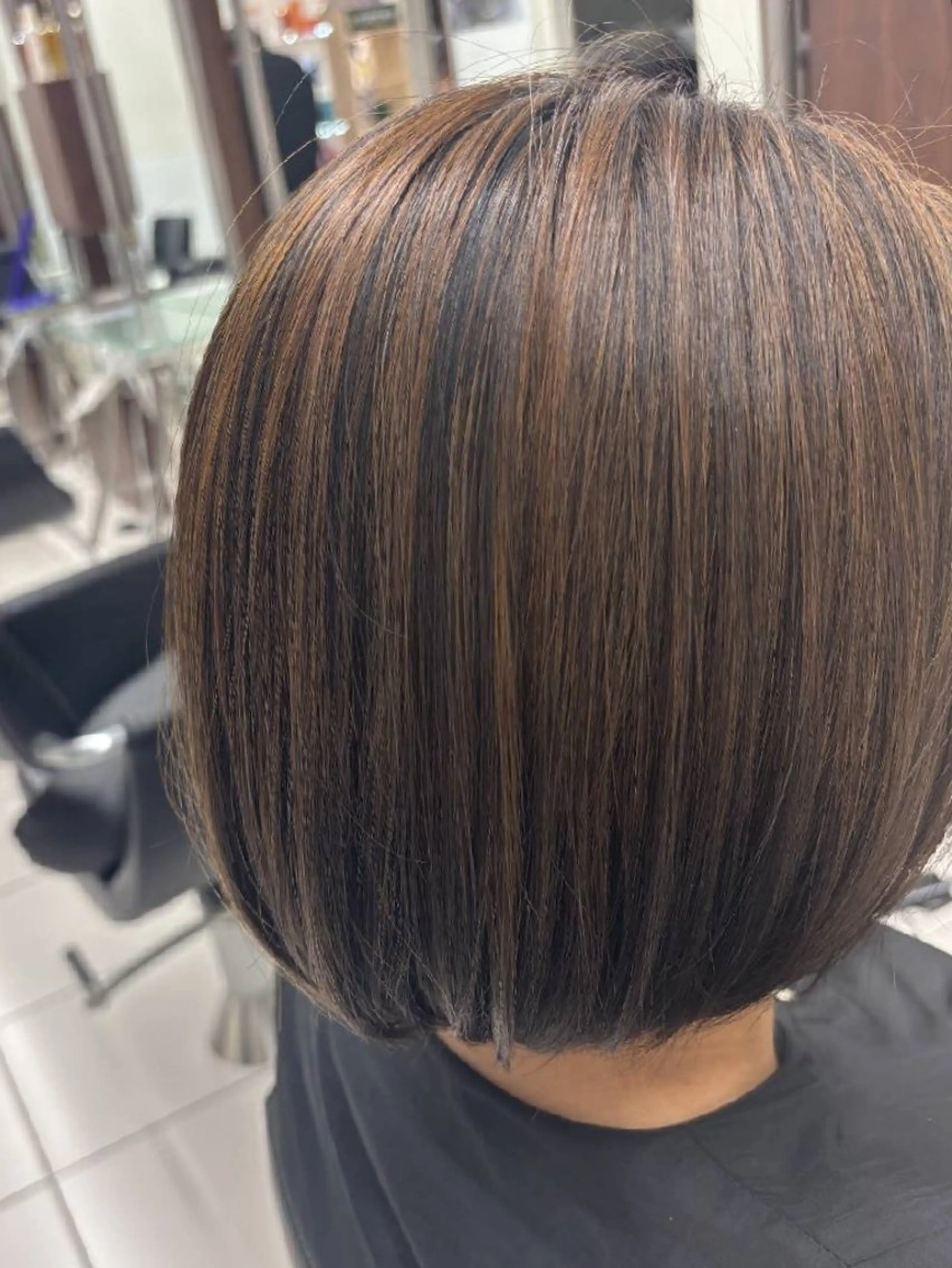 ミディアム カラー TONI＆GUY酒井 紅氏朗のヘアスタイル