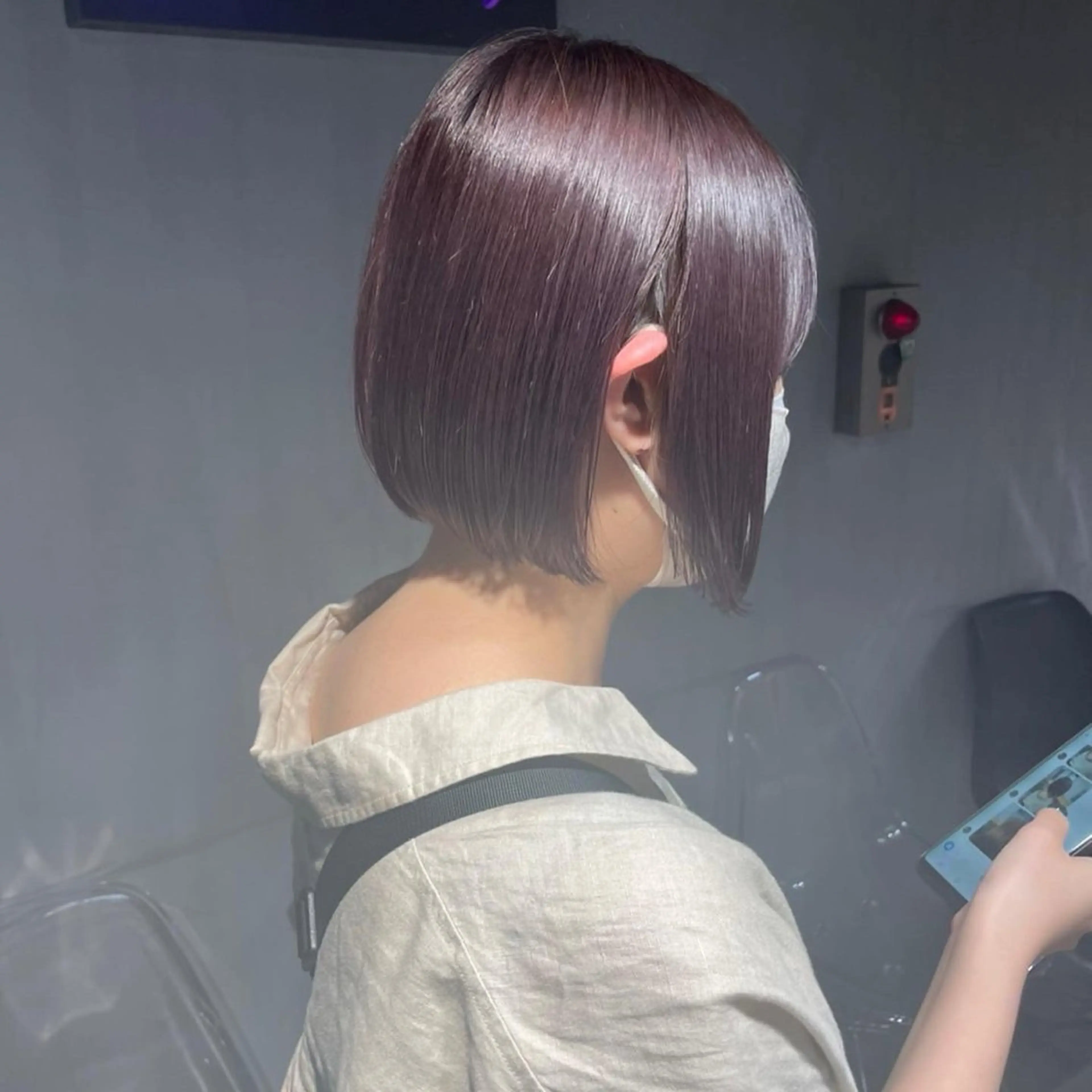 ショート カラー カット ヘアカラー トリートメント ヘッドスパ ヘアセット 🦋ハイトーンボブ ショート🦋トシキのヘアスタイル