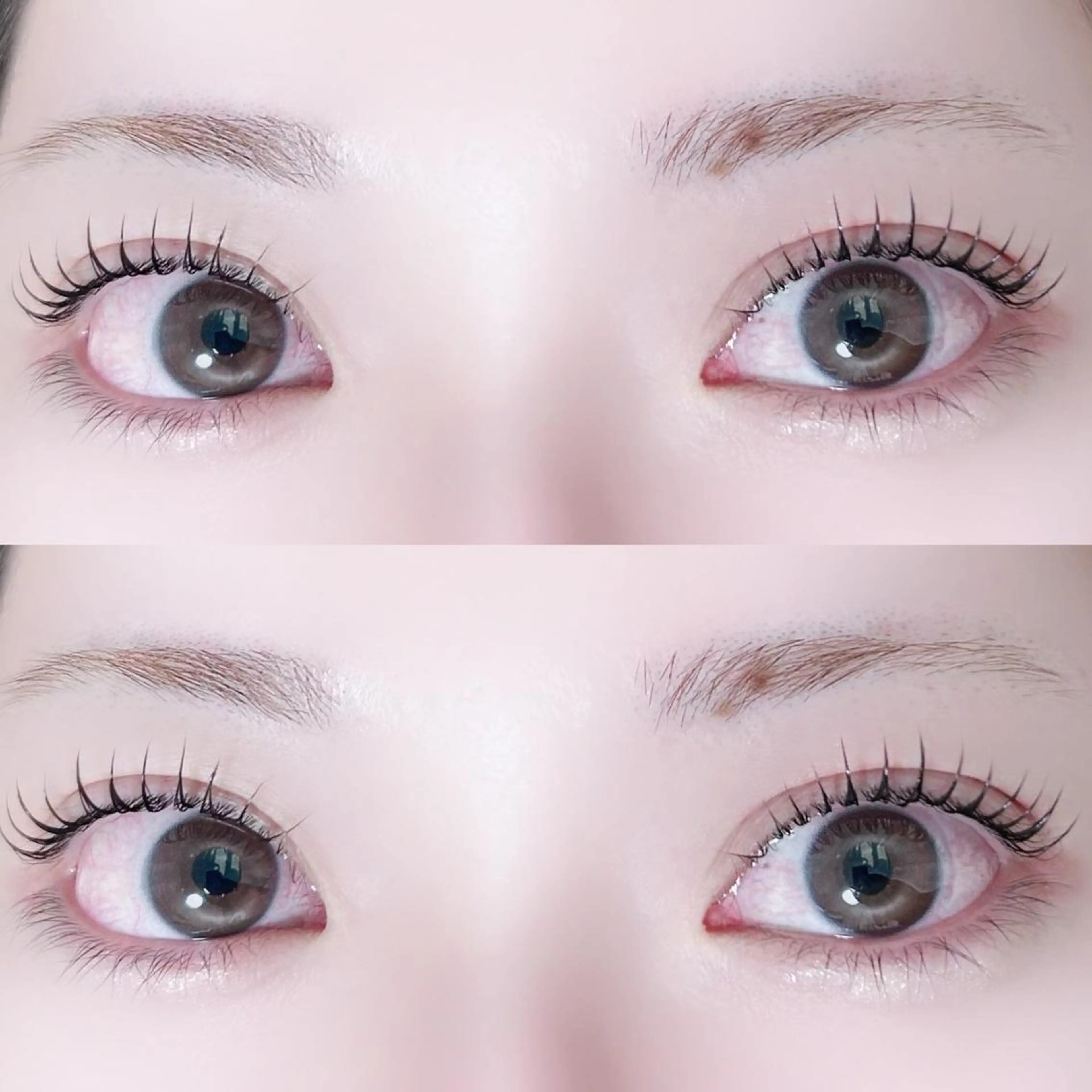 マツエク・マツパ 透明感モテカラー🎀 ／𝐦𝐨𝐞のヘアスタイル