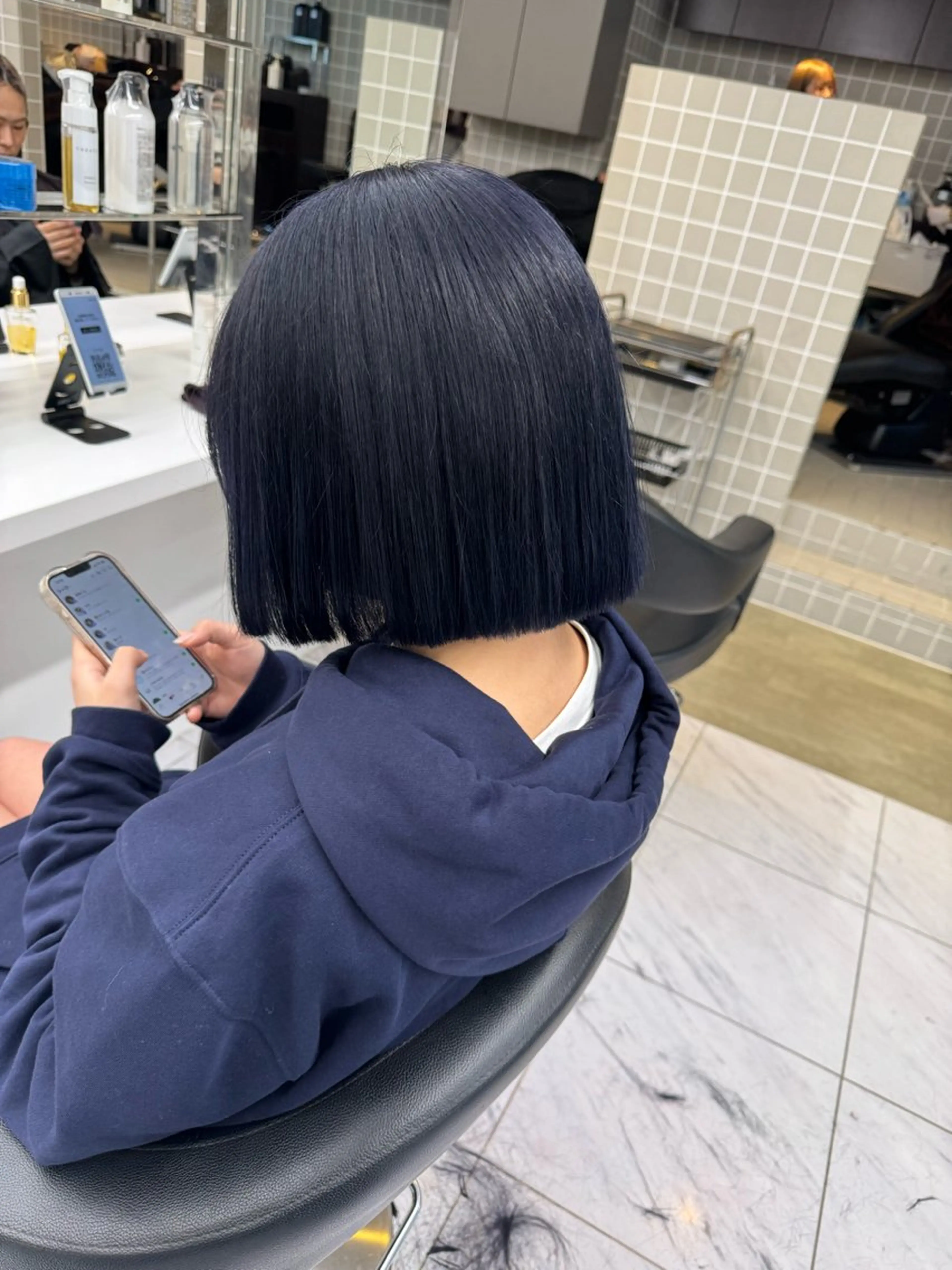 ミディアム カラー パーマ ヘアアレンジ メンズ キッズ 🩰トレンド垢抜け ヘアUNITED🩰のヘアスタイル