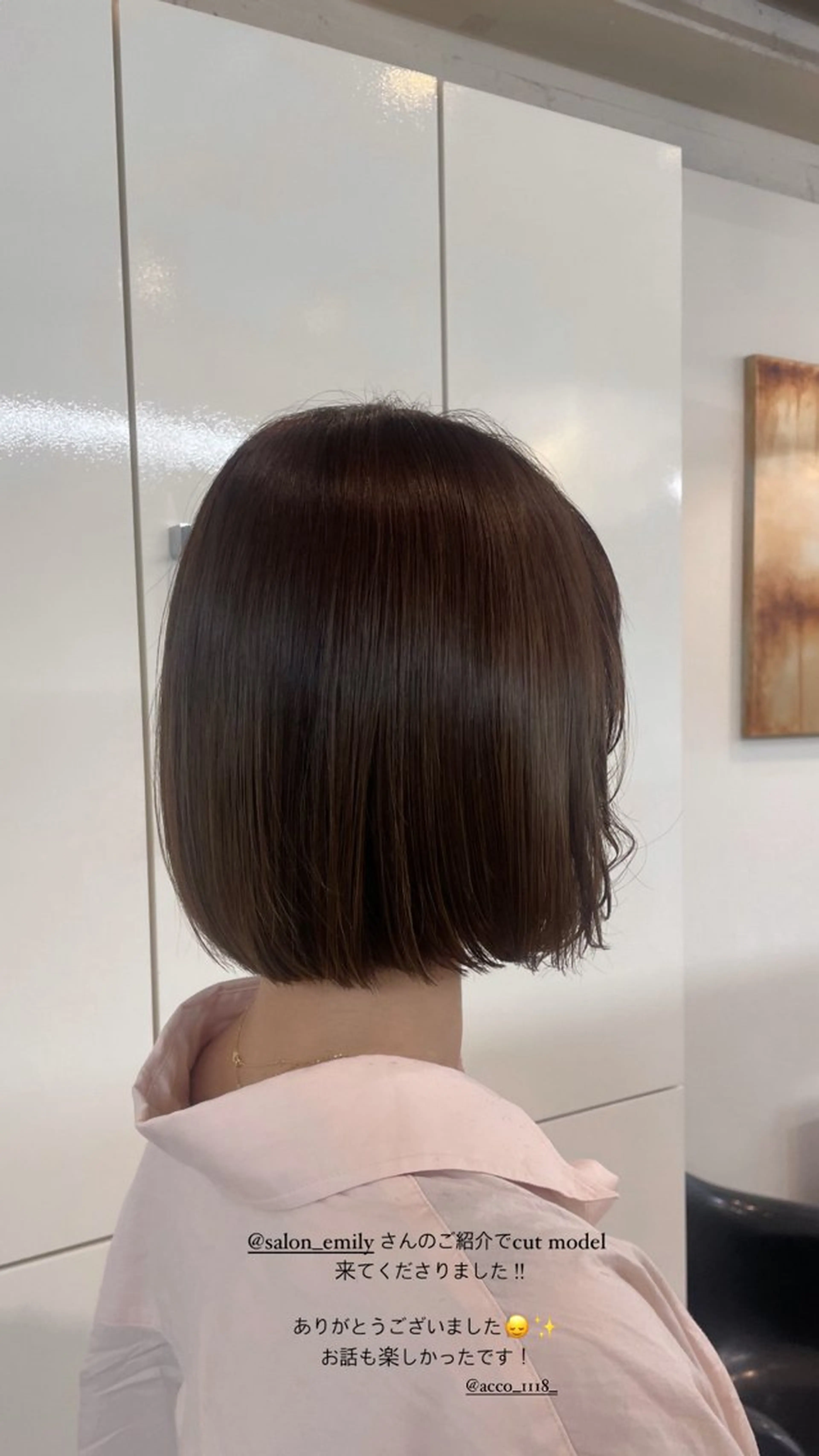 ショート elena byartefice所属・安達 萌花のヘアスタイル