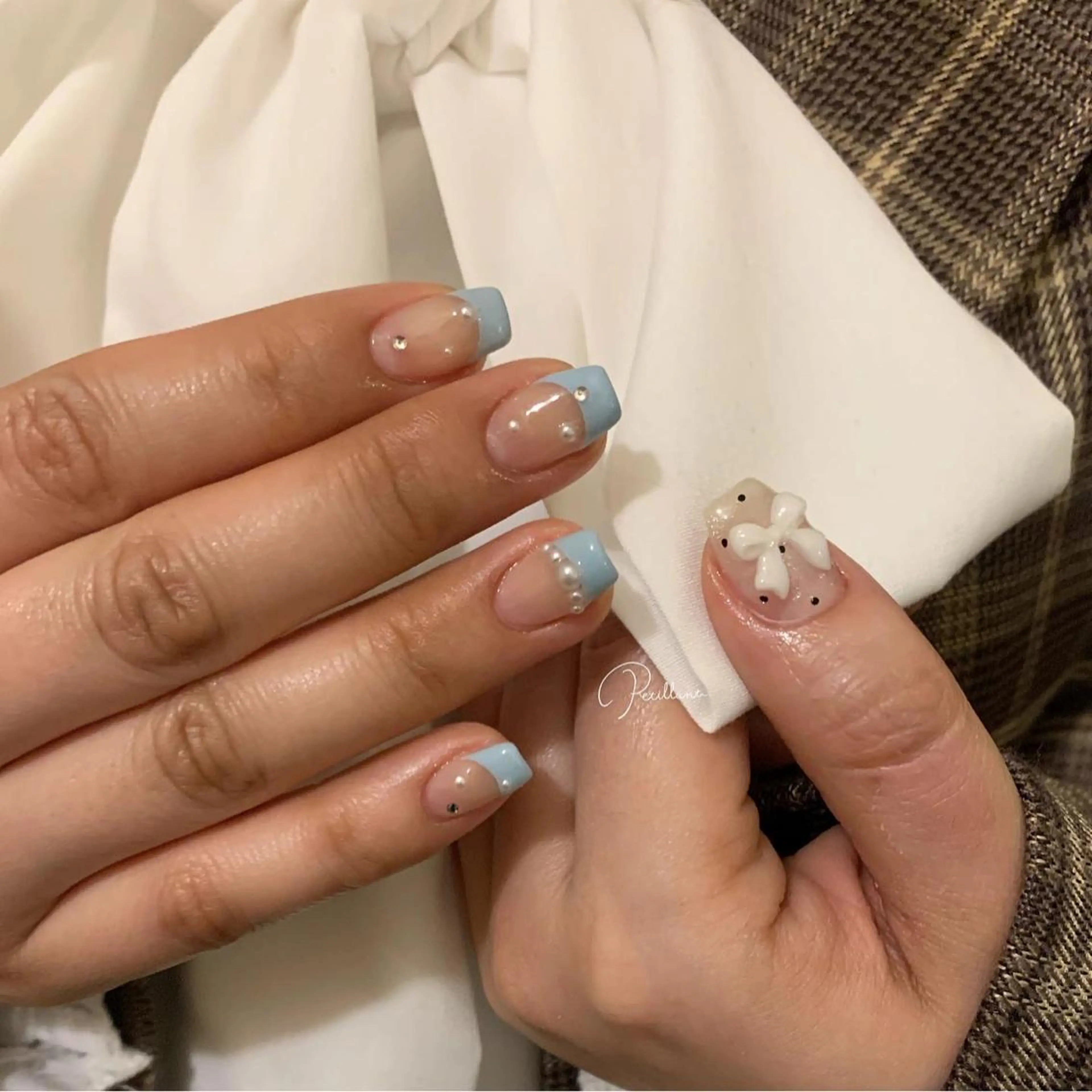 ネイル ゆびのさき所属・shiho /Petillantのネイルデザイン