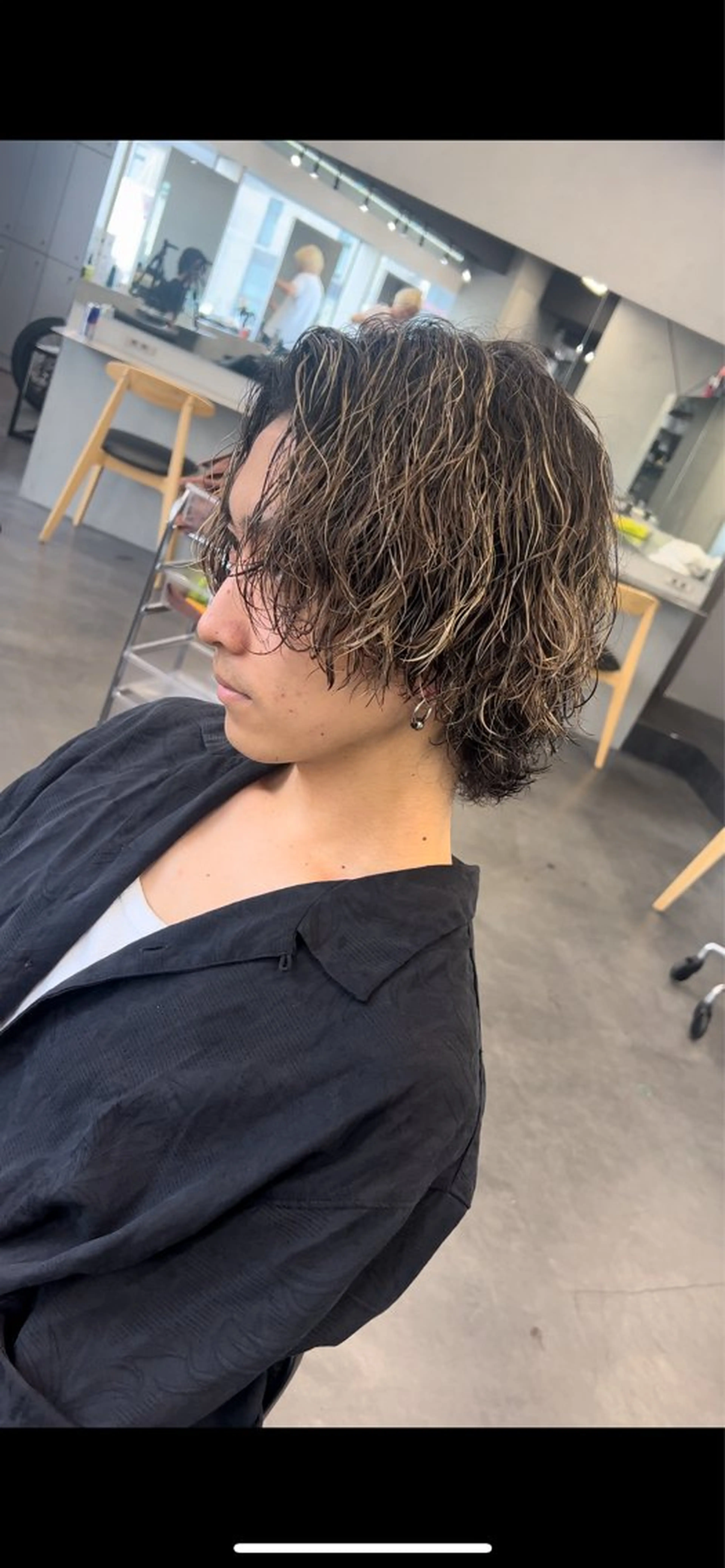 カラー メンズ fifth リュウセイのヘアスタイル