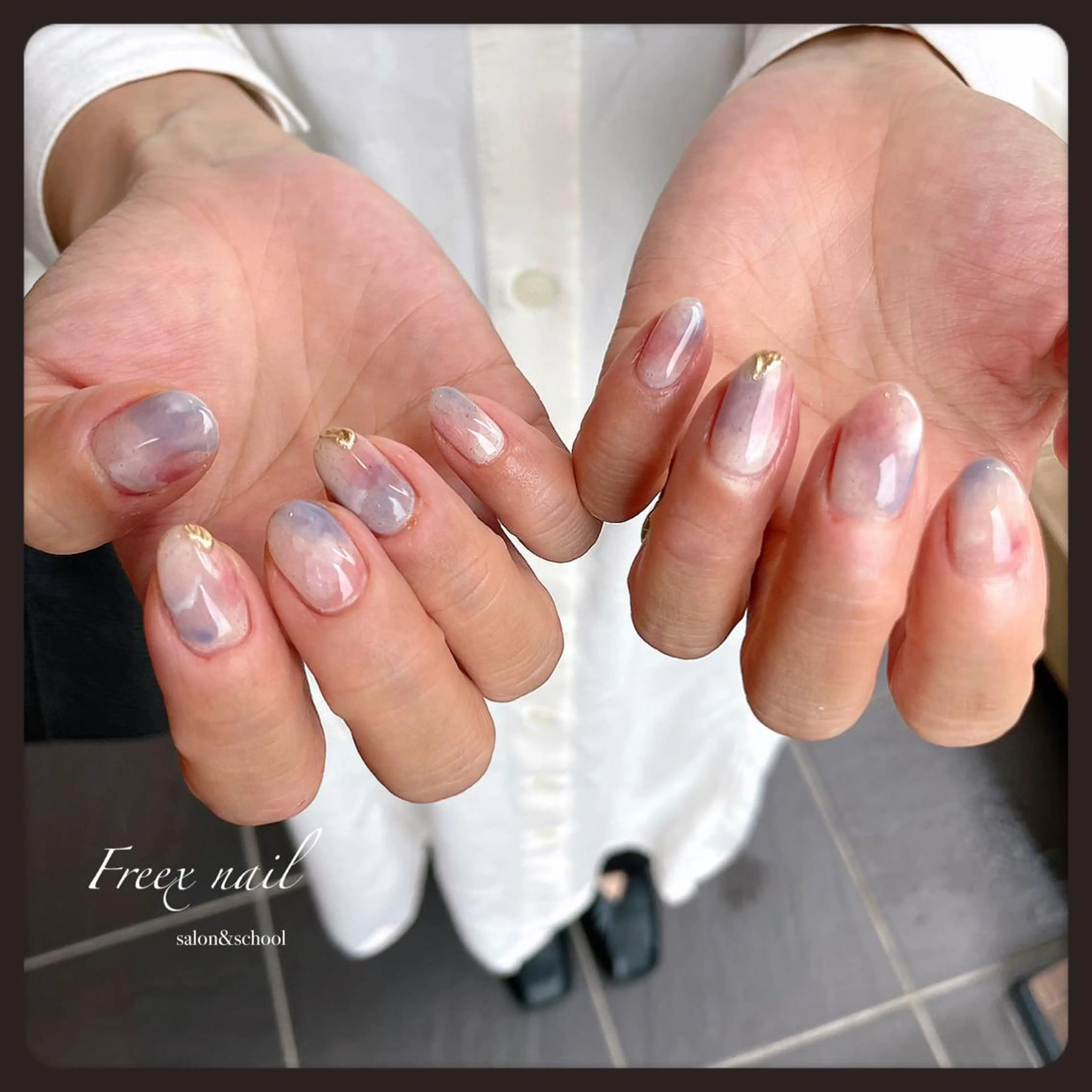 ネイル ニュアンスネイル ハンドネイル ハンドケア Freex nail所属・freex nail /ニュアンス/個性派のネイルデザイン