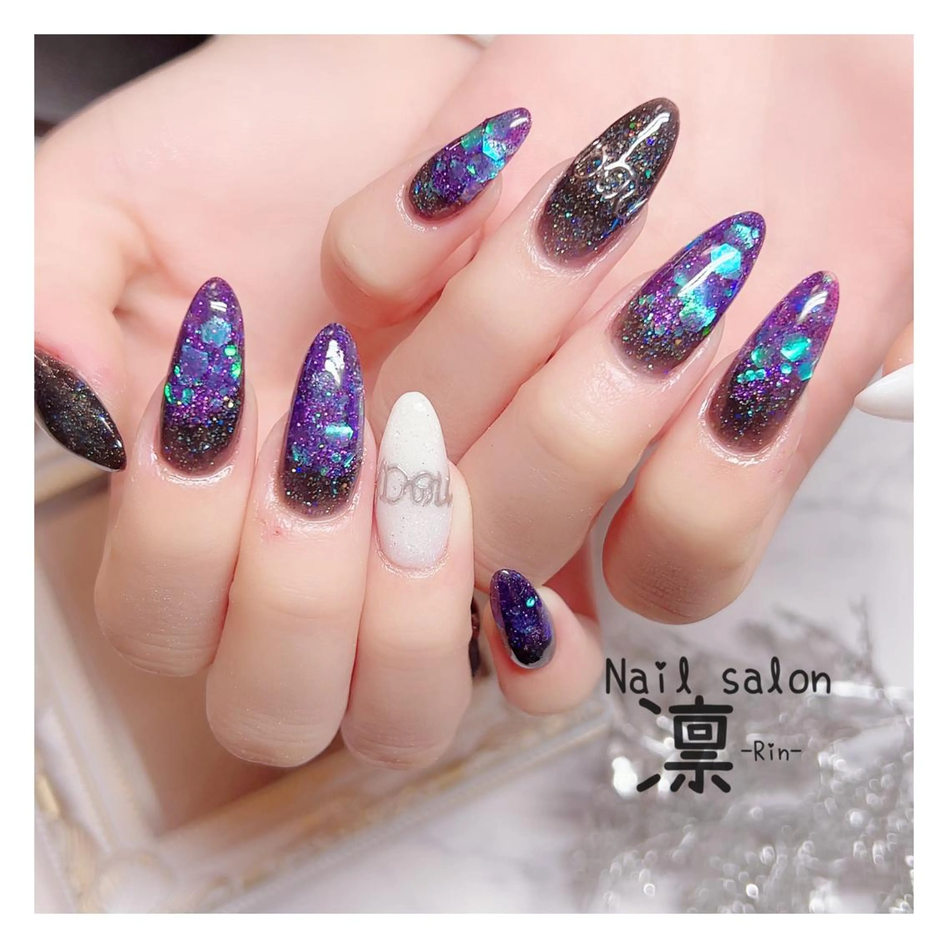 ネイル スカルプネイル private salon凛のネイルデザイン