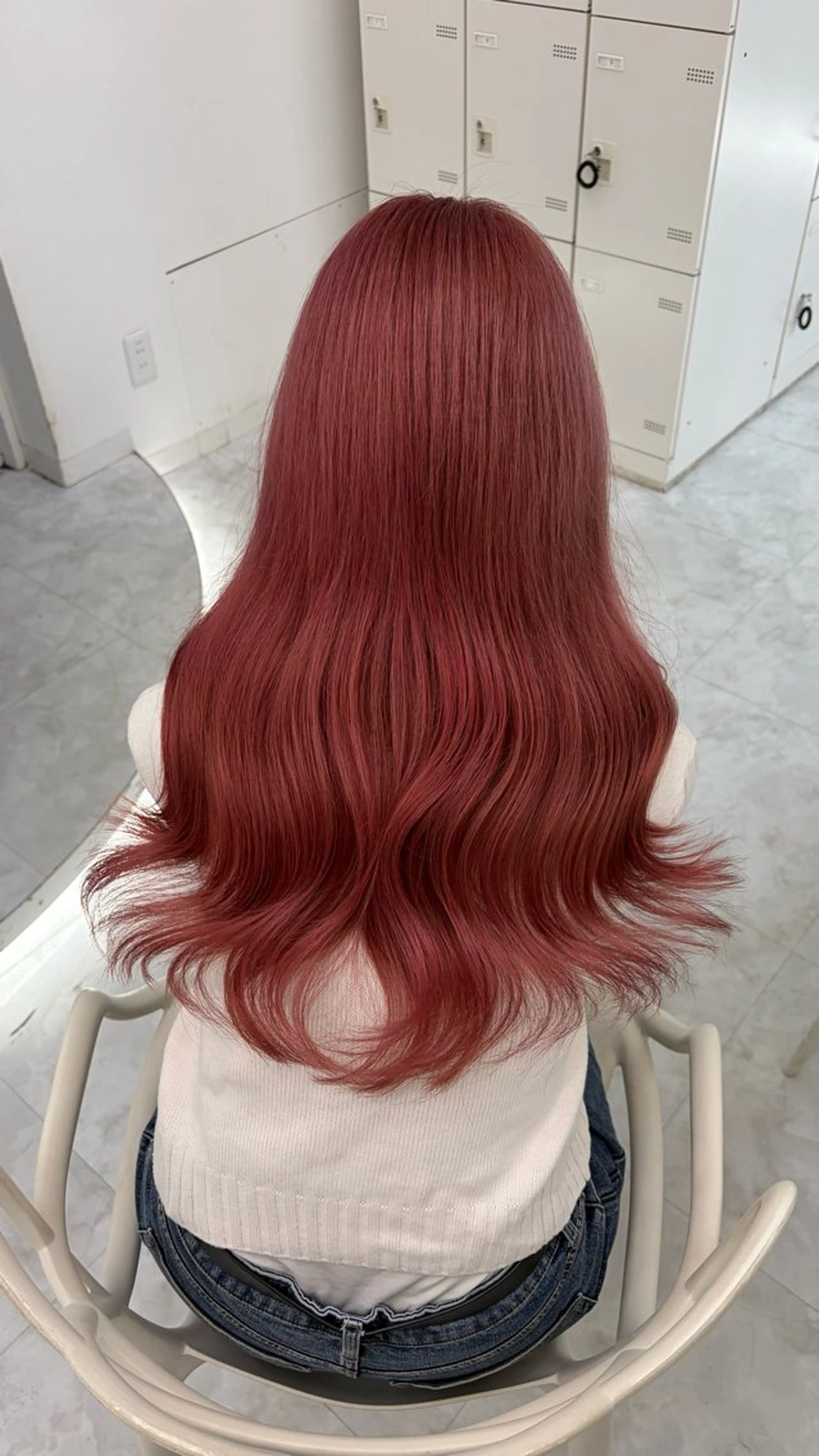 ロング ヘアカラー トリートメント Wカラー/暖色/べ ージュりく©︎🐝のヘアスタイル