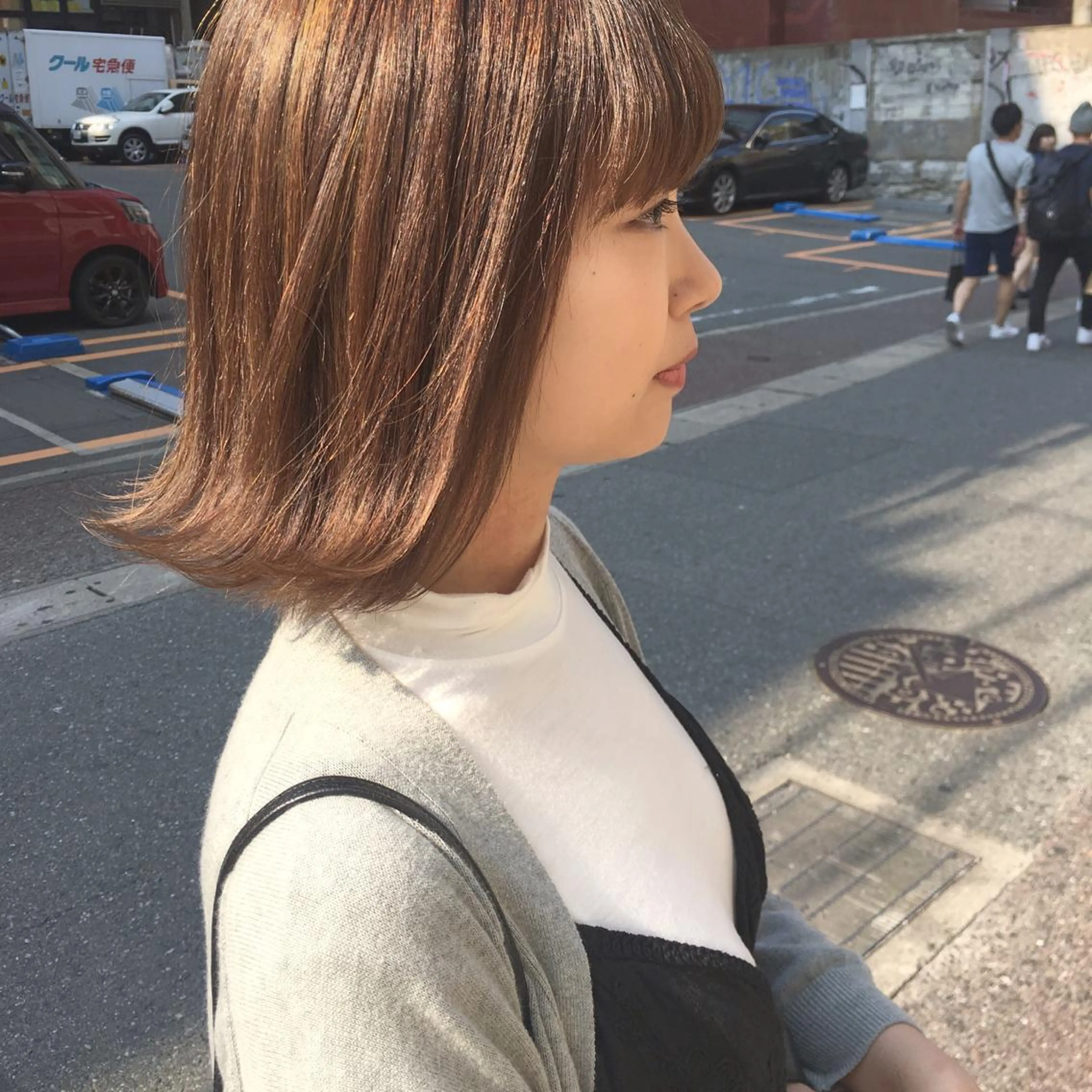 ミディアム カラー Fuuu《フゥ》所属・シノザキ シンゴのヘアスタイル