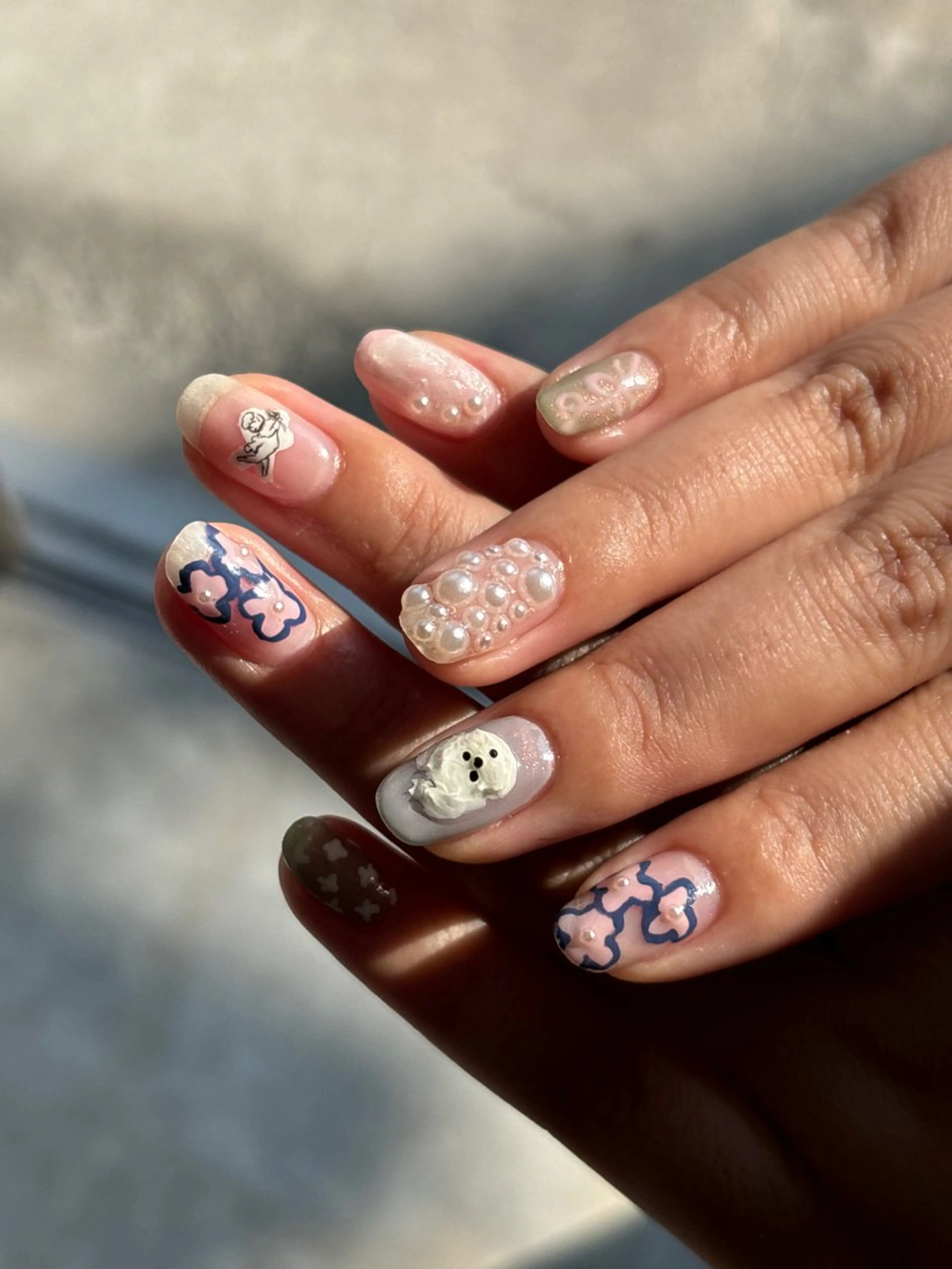 ネイル ハンドネイル hinako /個性派ニュアンスのネイルデザイン