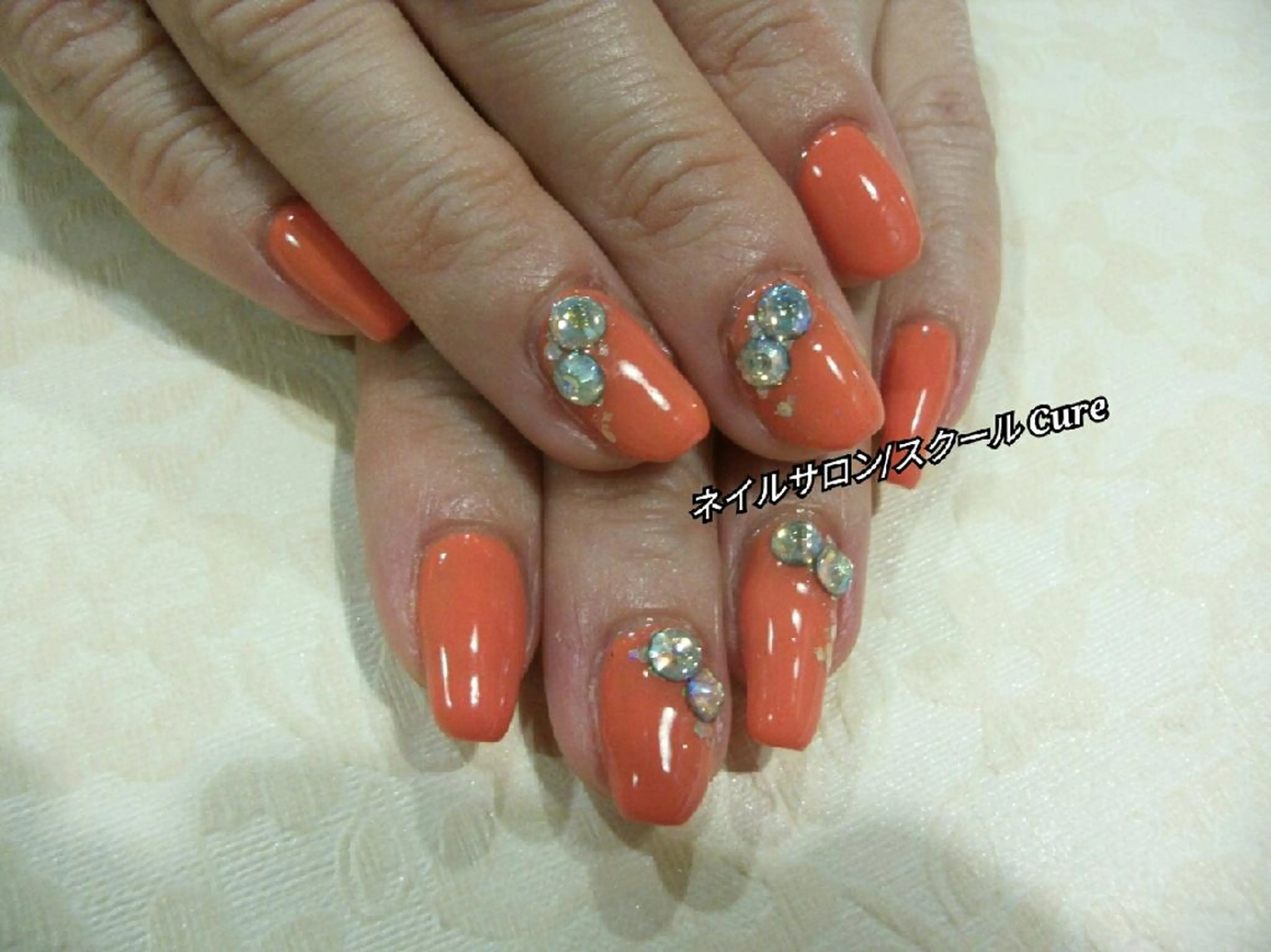 ミディアム ネイル ネイルサロン Cureのネイルデザイン