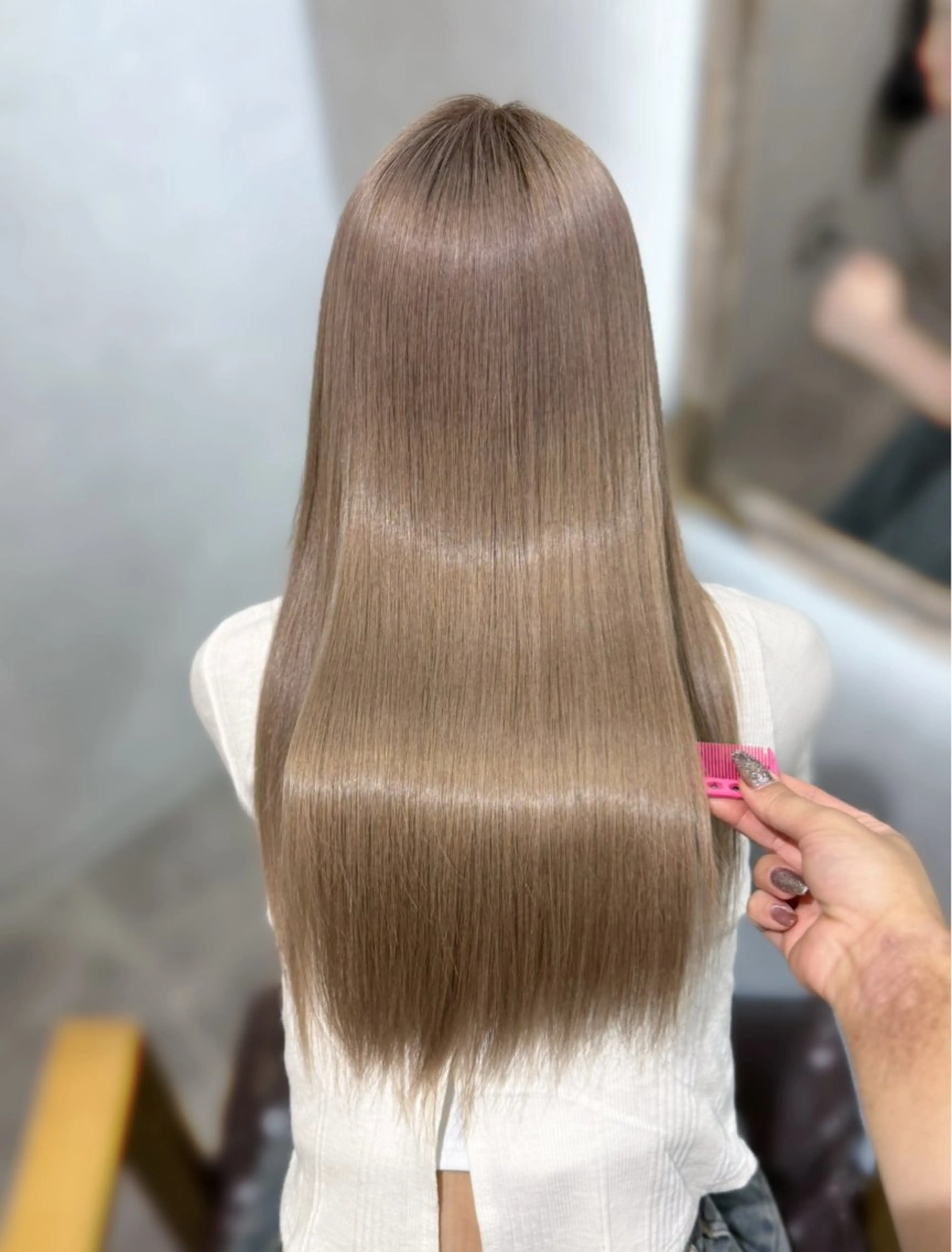 🤍minimo限定価格🤍カラー+髪質改善高濃度水素ULTOWAトリートメントの写真