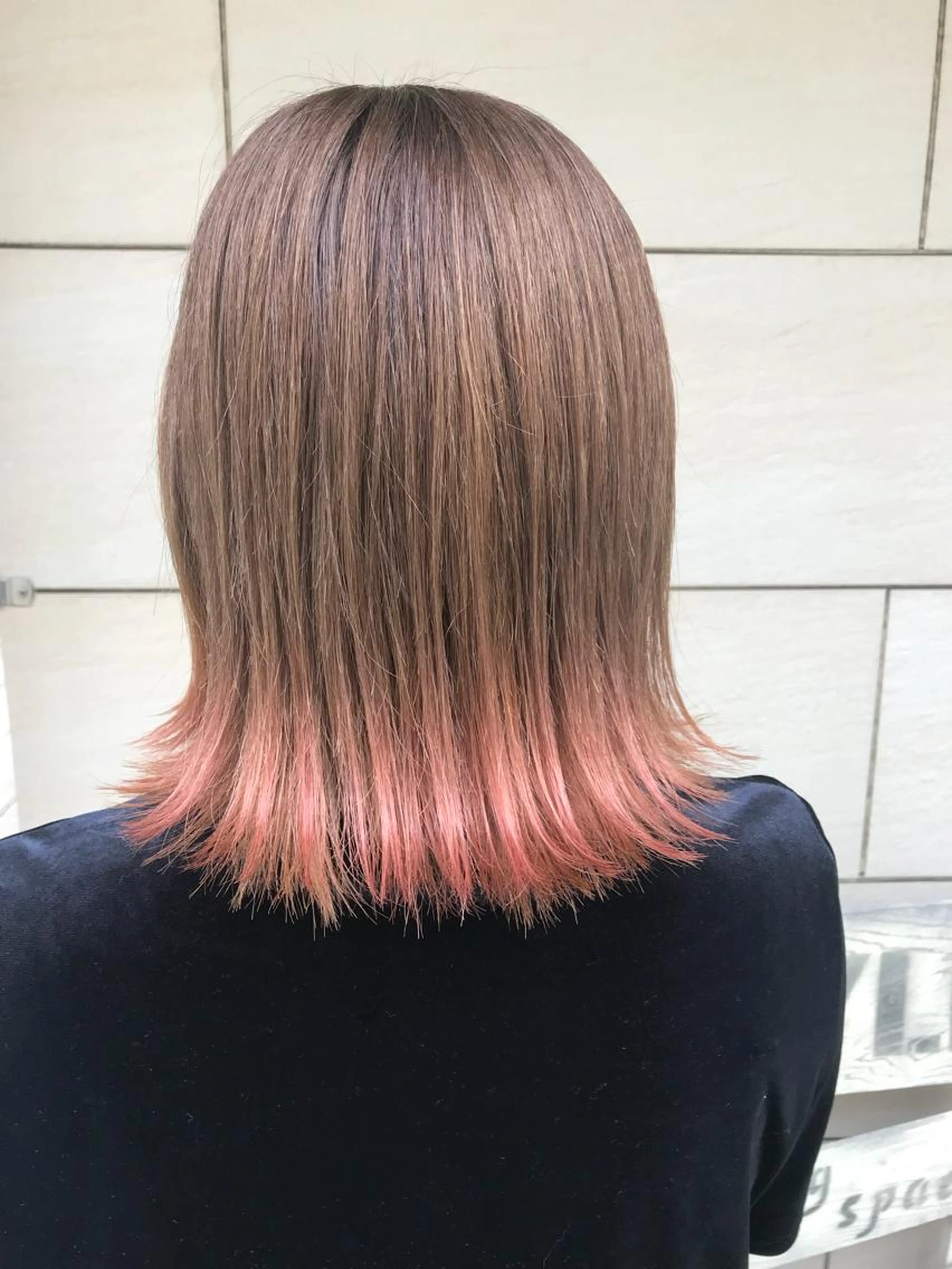 💟カット＋全体カラー＋袖カラーorフェイスフレーミング（ブリーチ込み）の写真