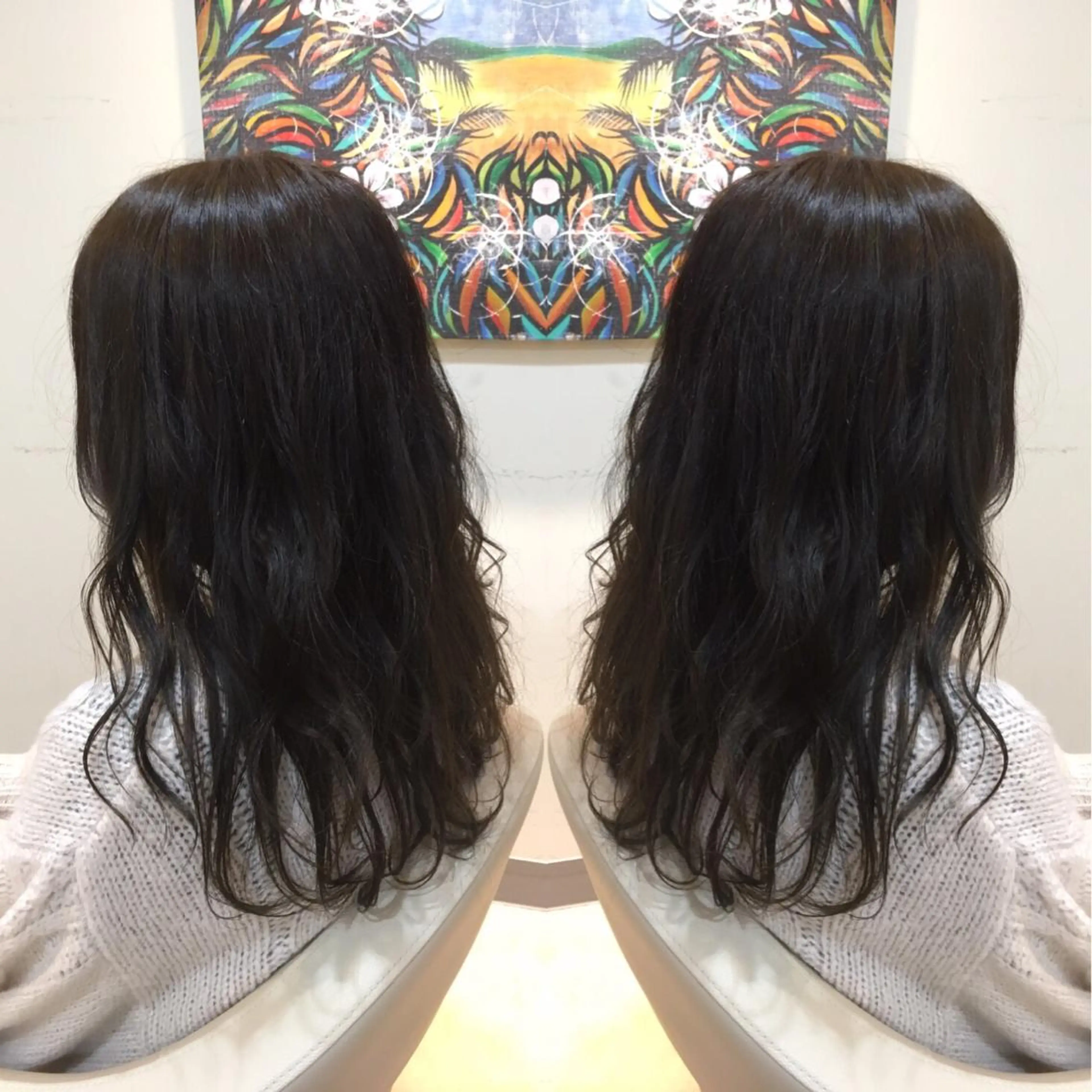 ロング カラー 🐝肥田 しょーと🐝のヘアスタイル