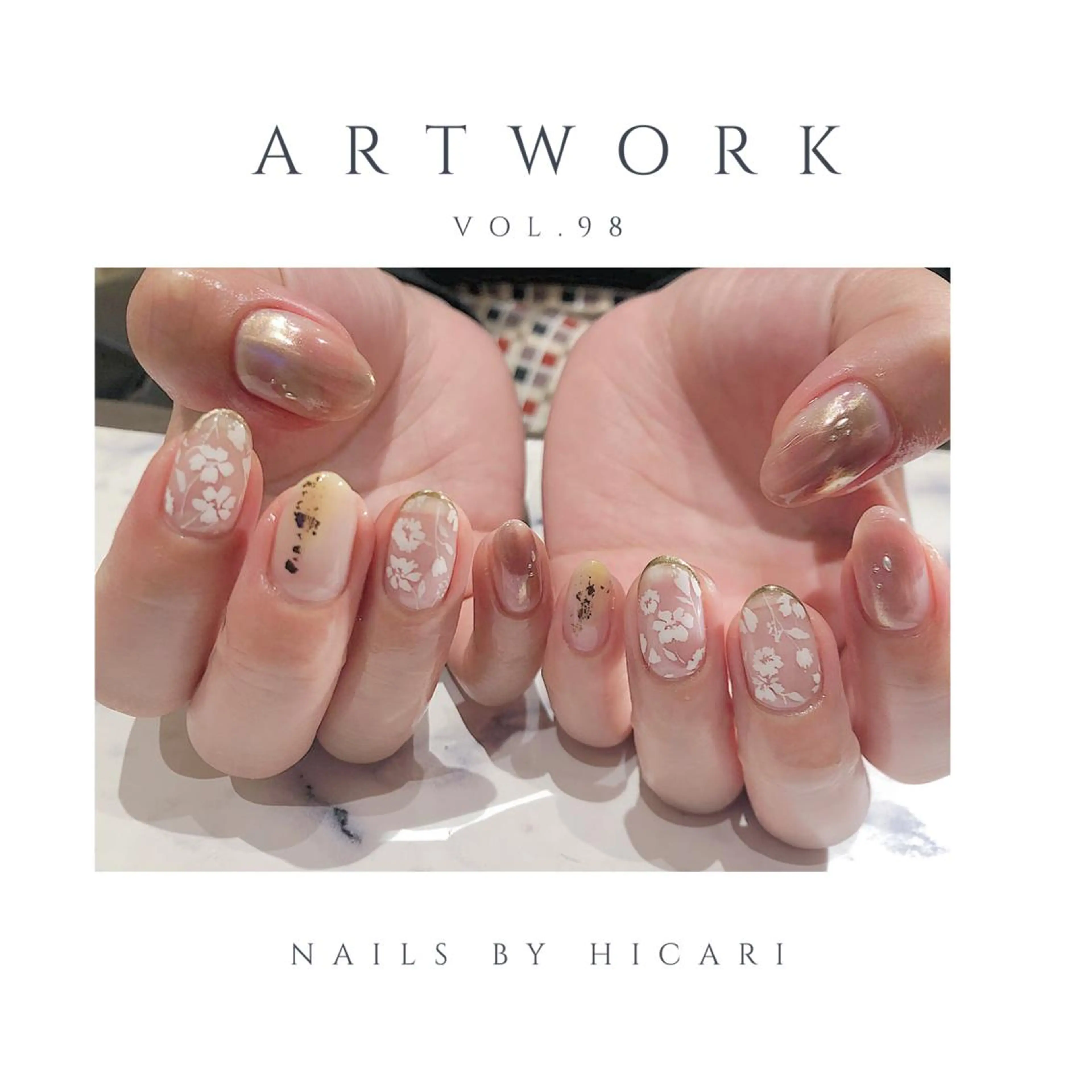 ショート カラー キッズ ネイル マツエク・マツパ ハンドネイル illum hicariのネイルデザイン