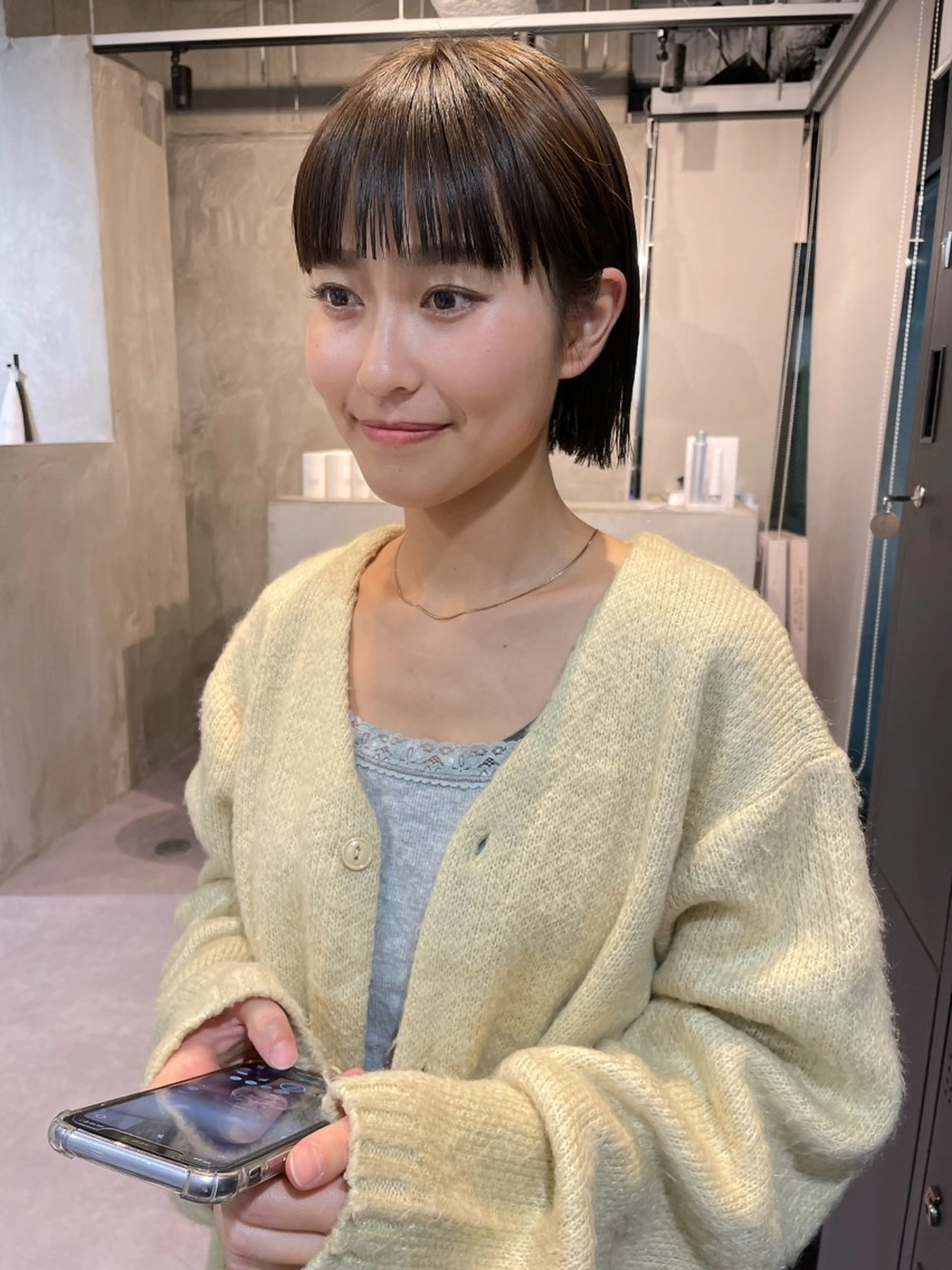 ショート カット ヘッドスパ ヘアセット ヤマモト マイのヘアスタイル