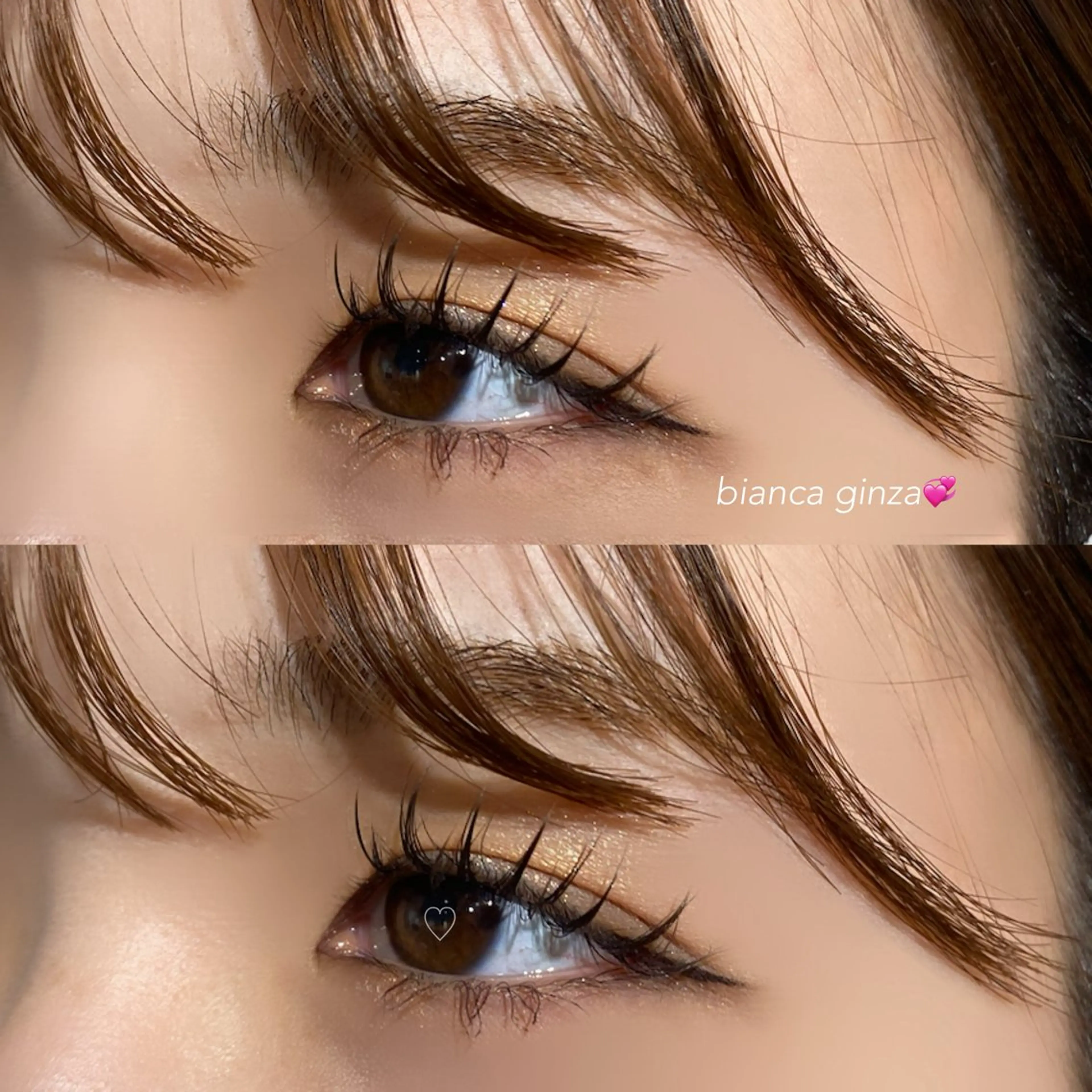 マツエク・マツパ bianca銀座店 TANAKAのマツエク・マツパデザイン