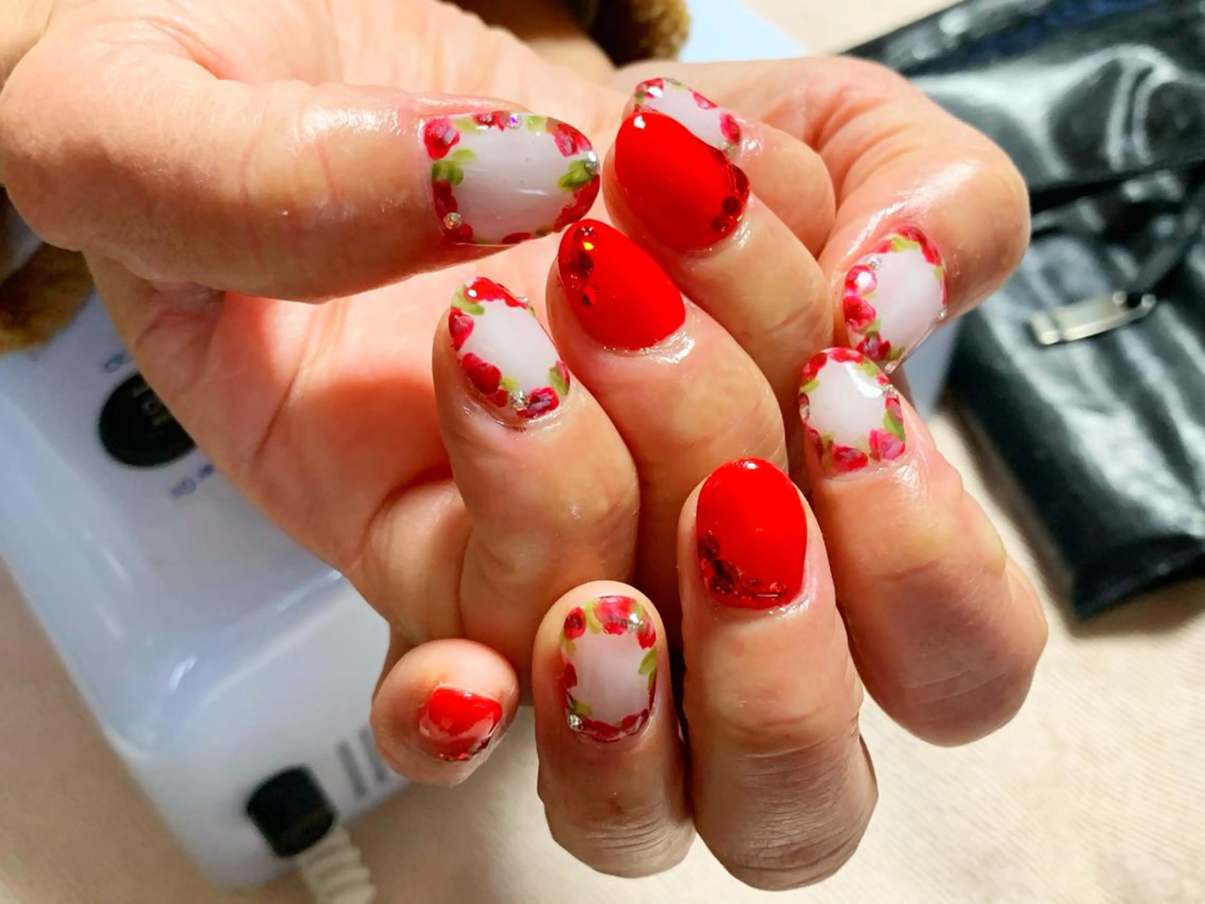 ネイル ハンドネイル フットネイル GéRanium Harukaのネイルデザイン