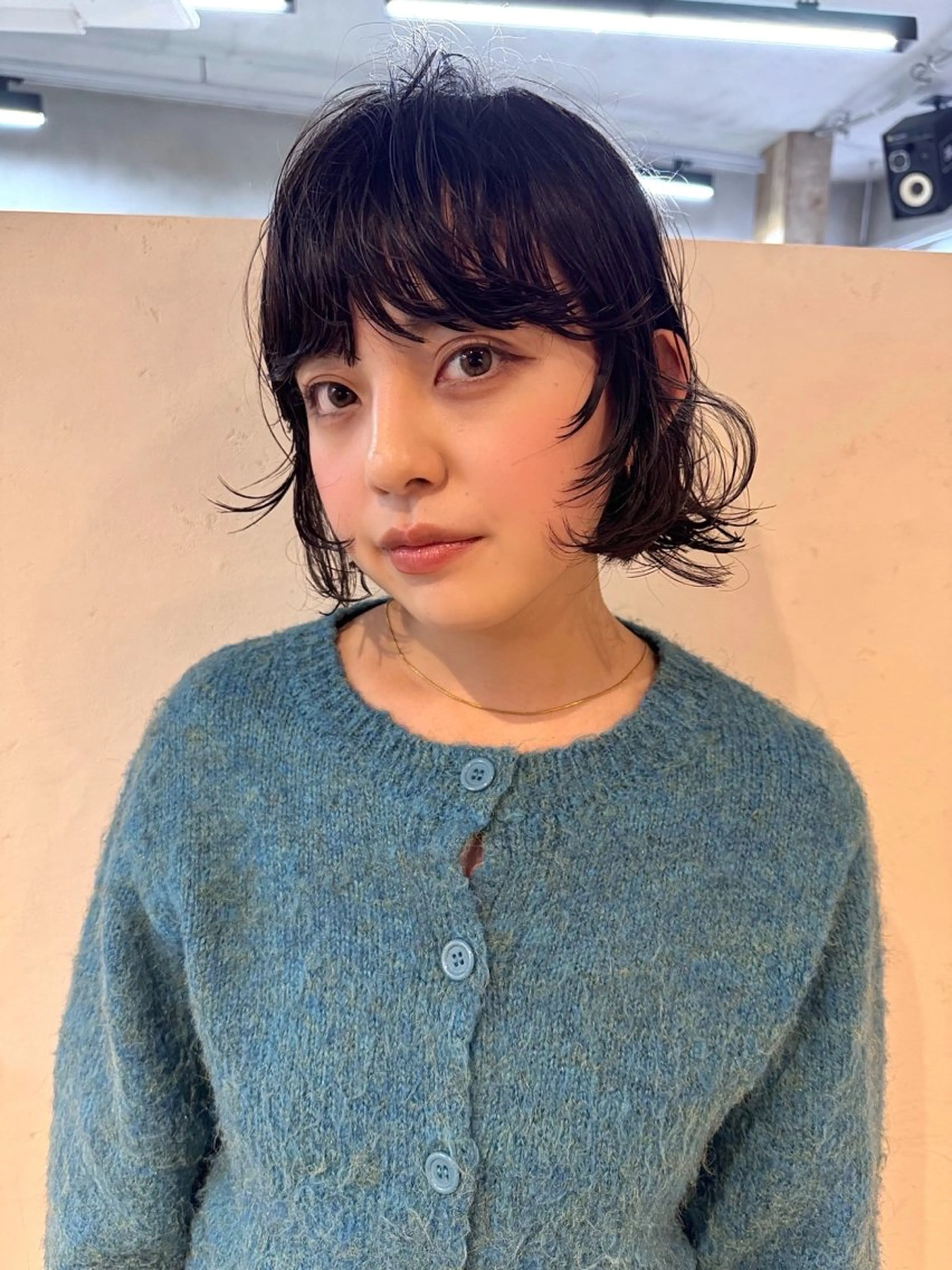 ショート パーマ ヘアアレンジ ニュアンスパーマ 丸山渉/パーマ エフェクトブリーチのヘアスタイル