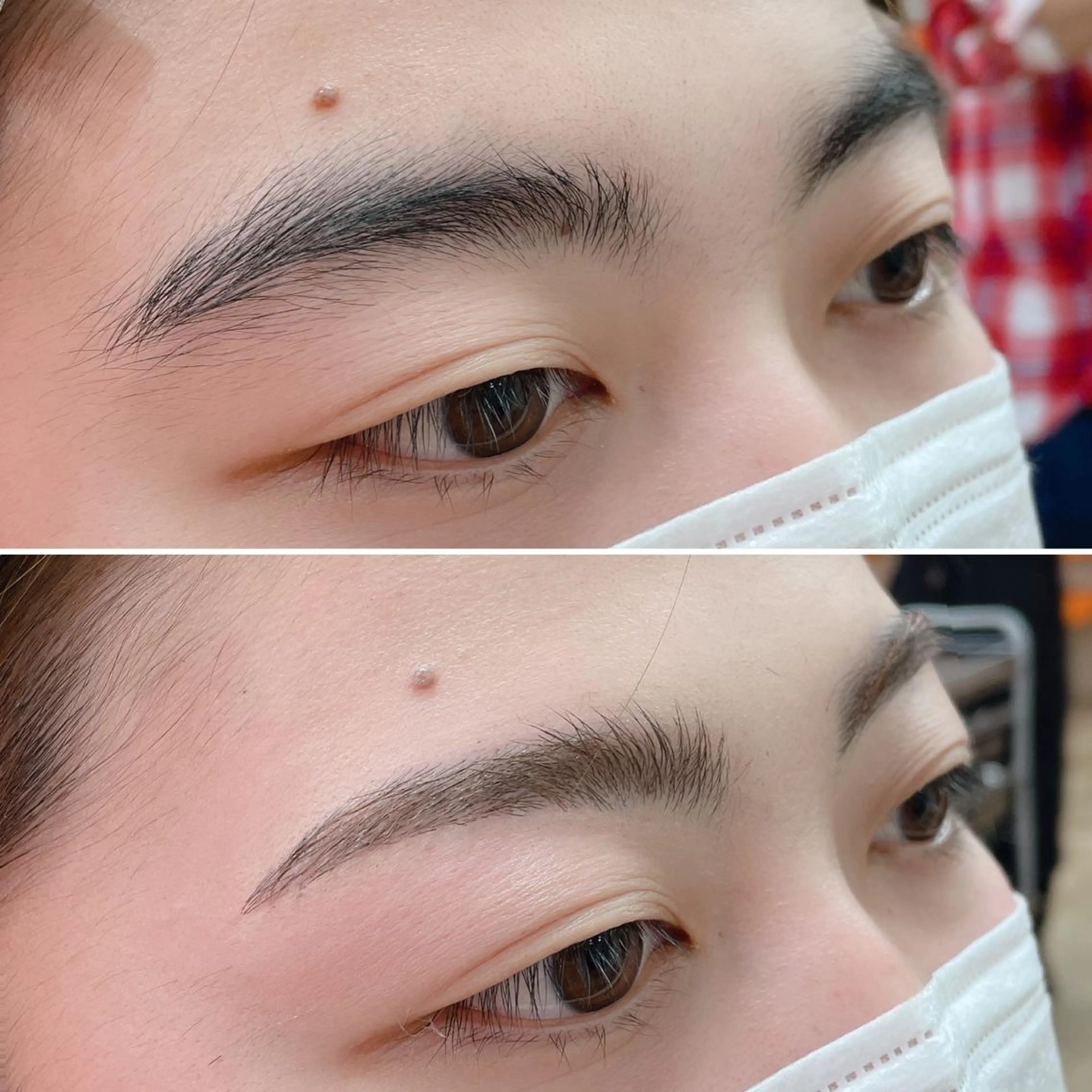 アイブロウ 眉毛ワックス脱毛 スタジオAZ所属・jasmine yamashitaのマツエク・マツパデザイン