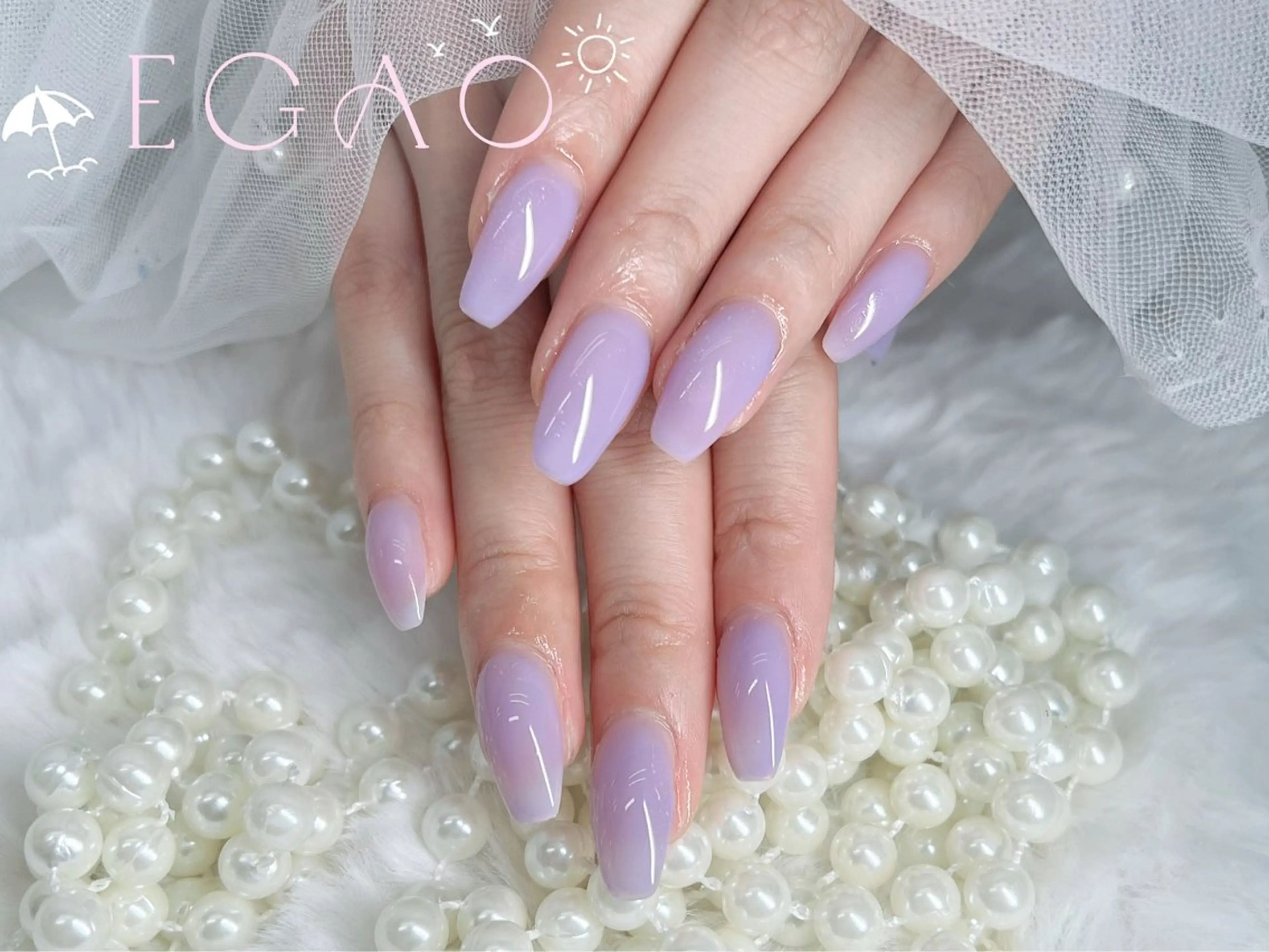 ネイル アートネイル フットネイル フレンチネイル ジェルネイル グラデーション ハンドネイル Egao Nail Salonのネイルデザイン