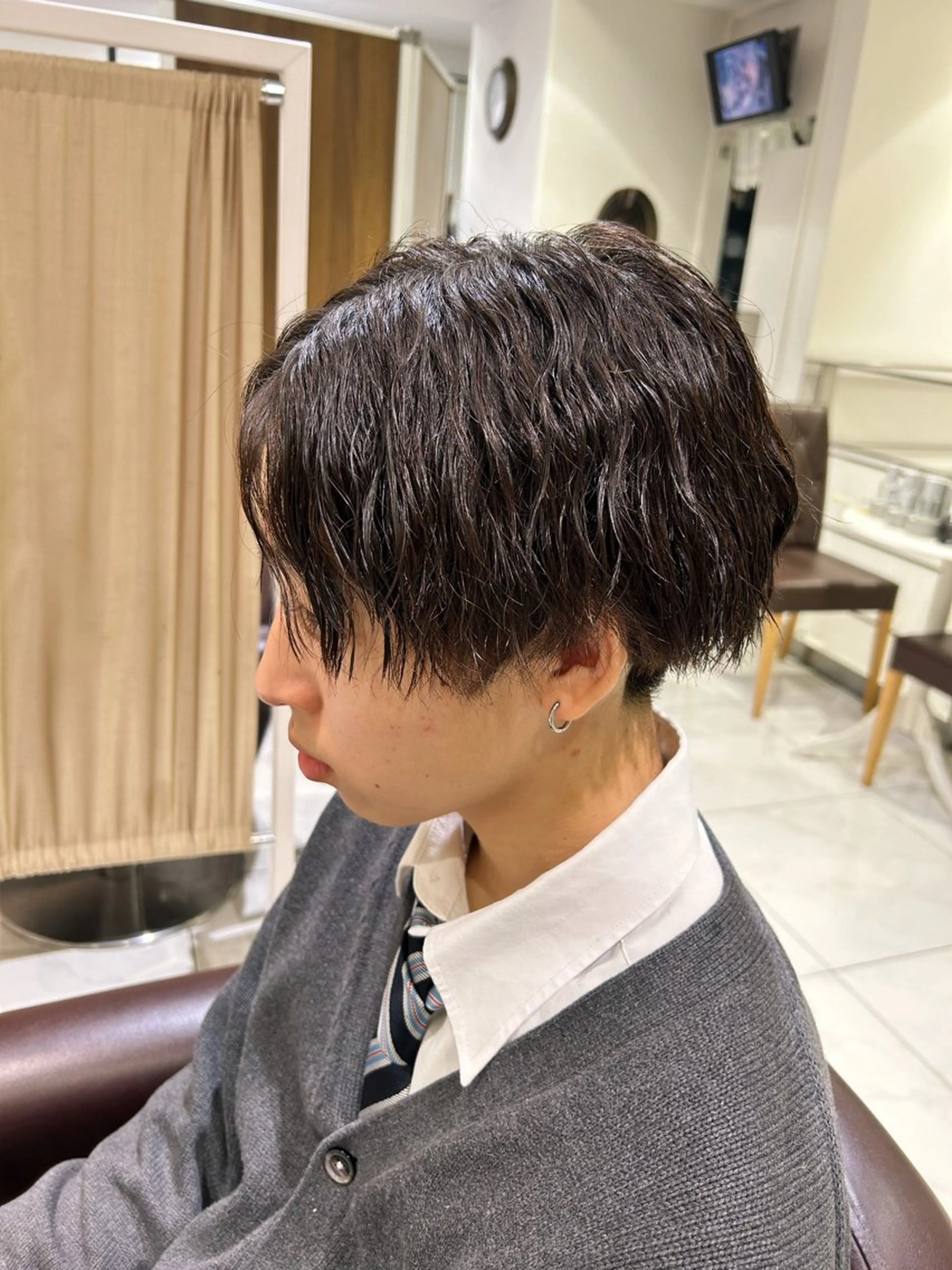 【ツイストスパイラルパーマ+カット】の写真