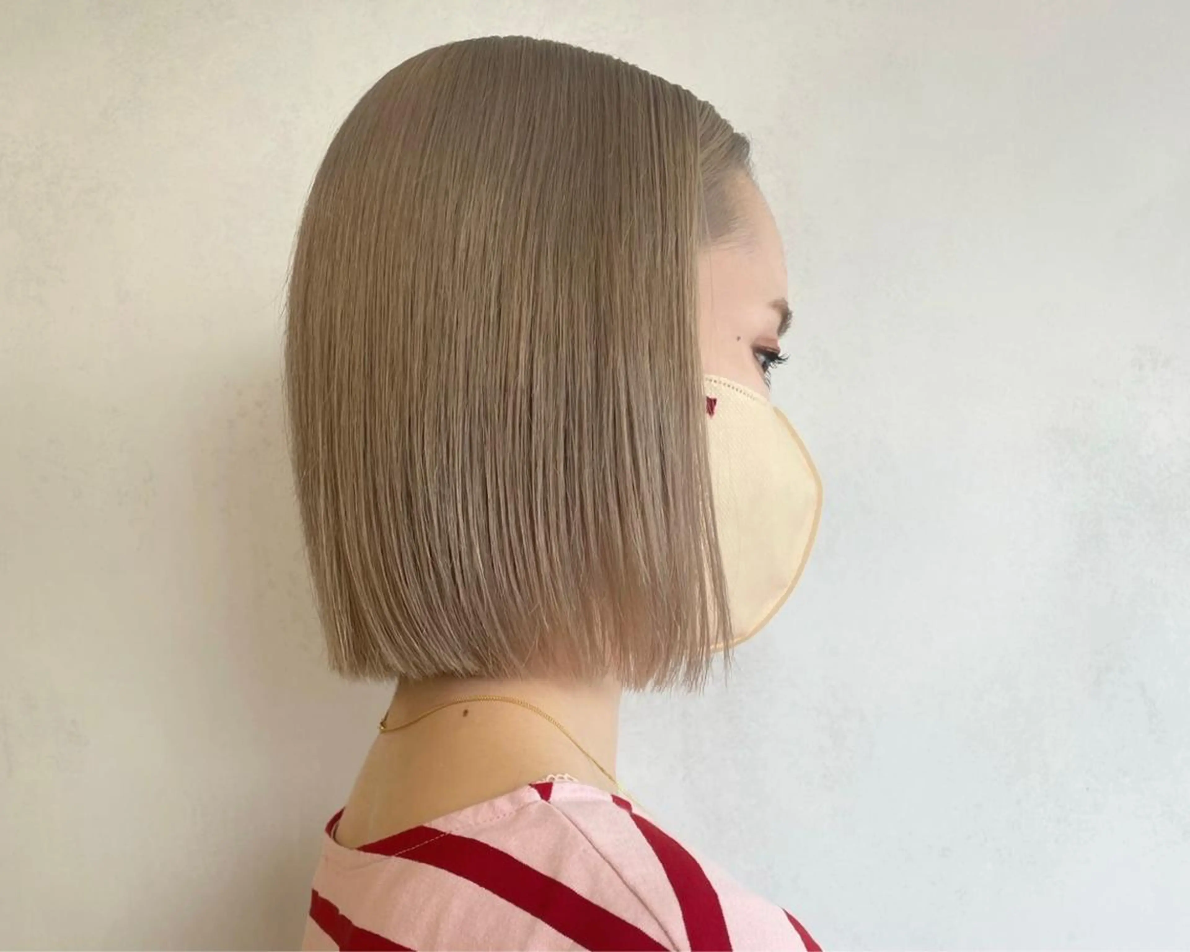 ショート ヘアカラー 梅田韓国ヘア kiara🩷彡のヘアスタイル