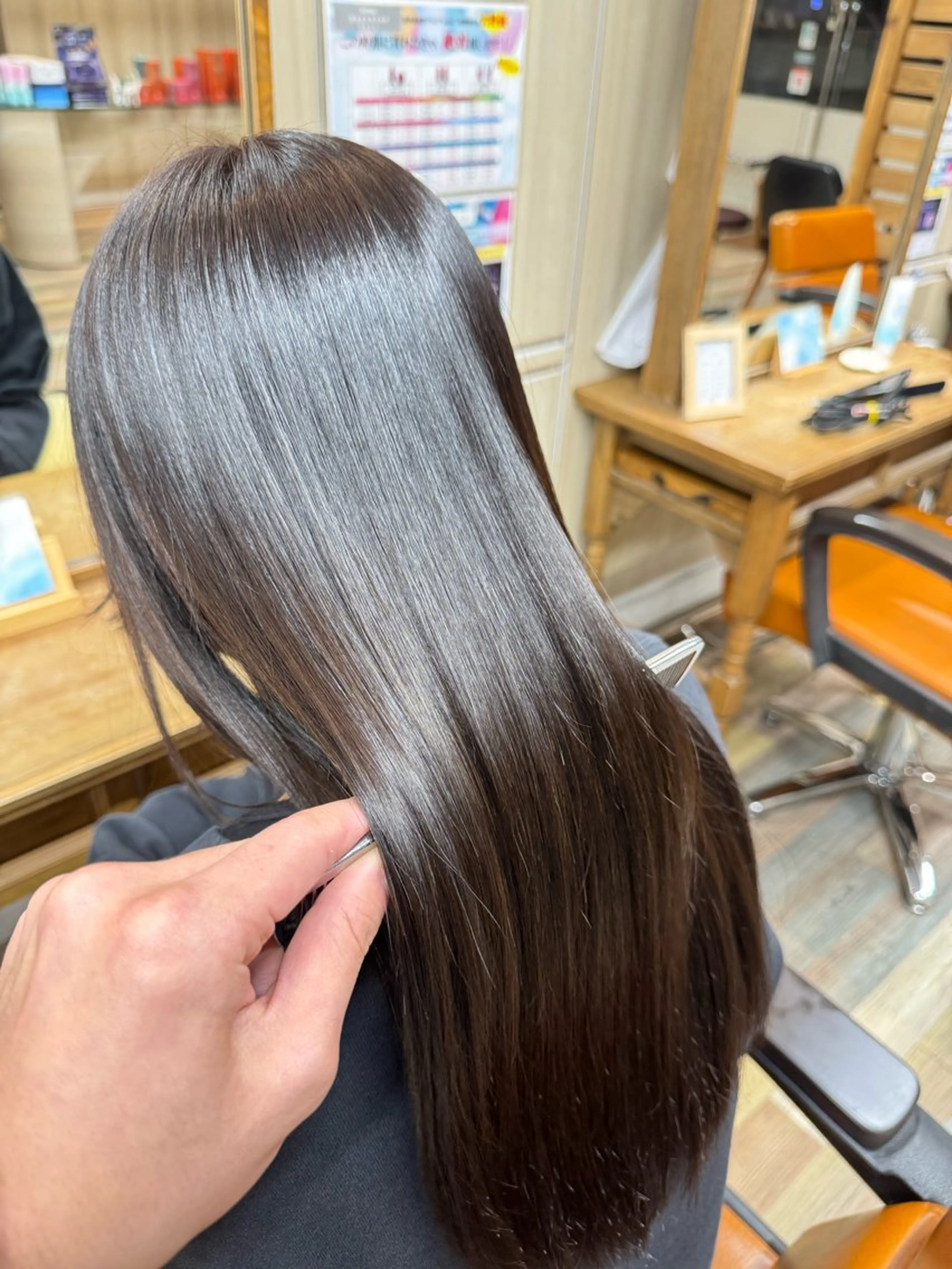 ロング カラー りんたろー /縮毛矯正のヘアスタイル