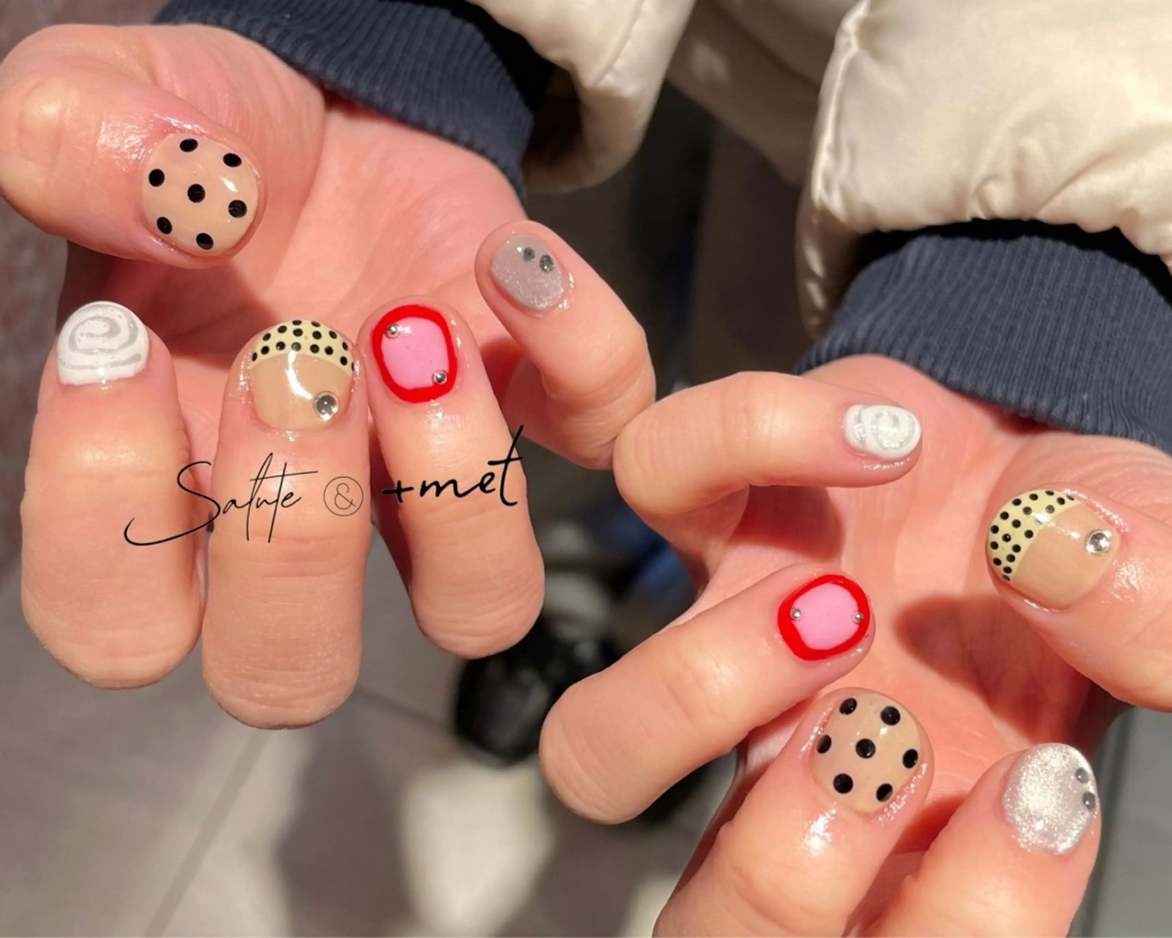 ネイル ハンドネイル 堀内 美里のネイルデザイン